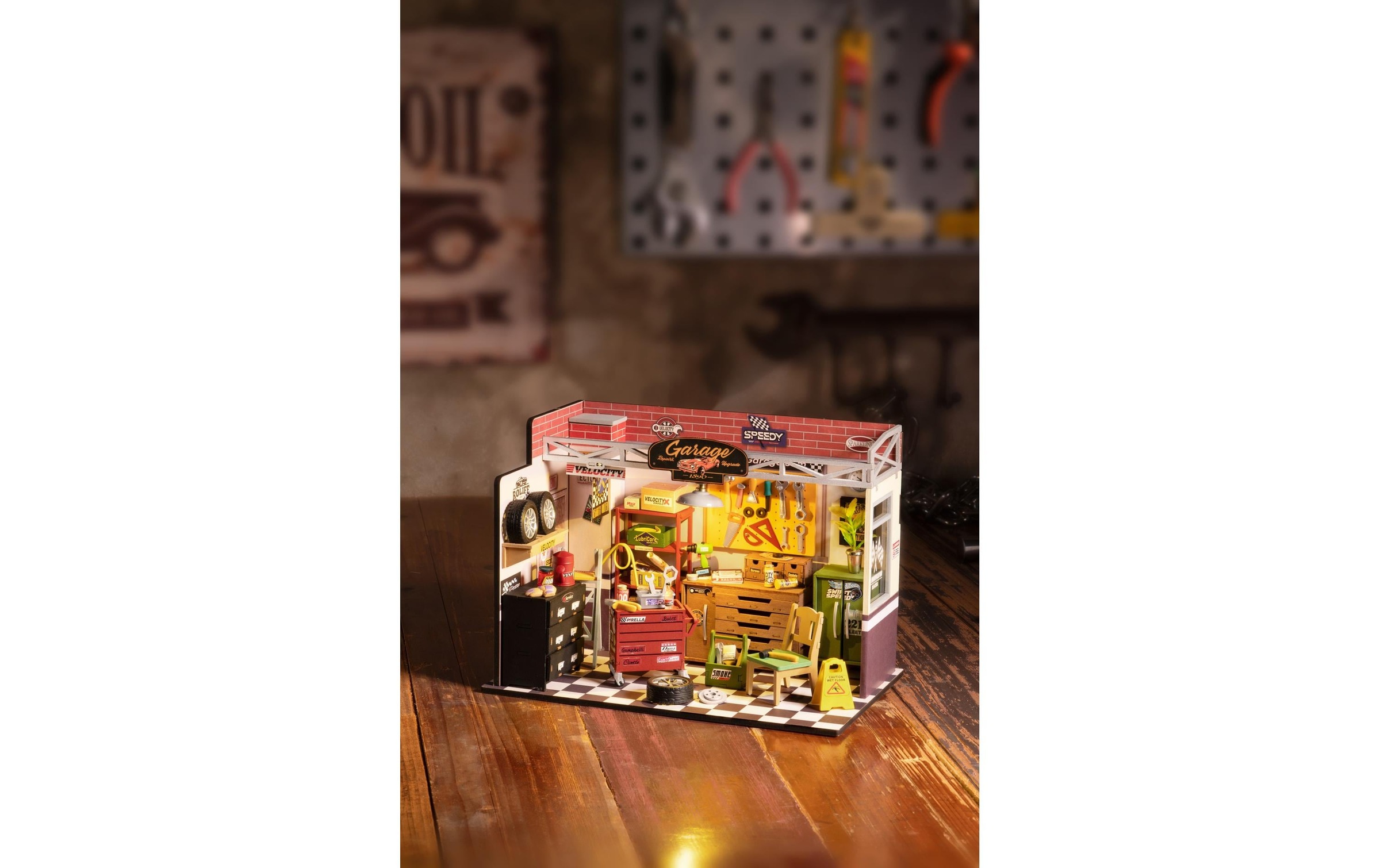   Modellbausatz »RoboTime Garage Workshop 157-teilig«