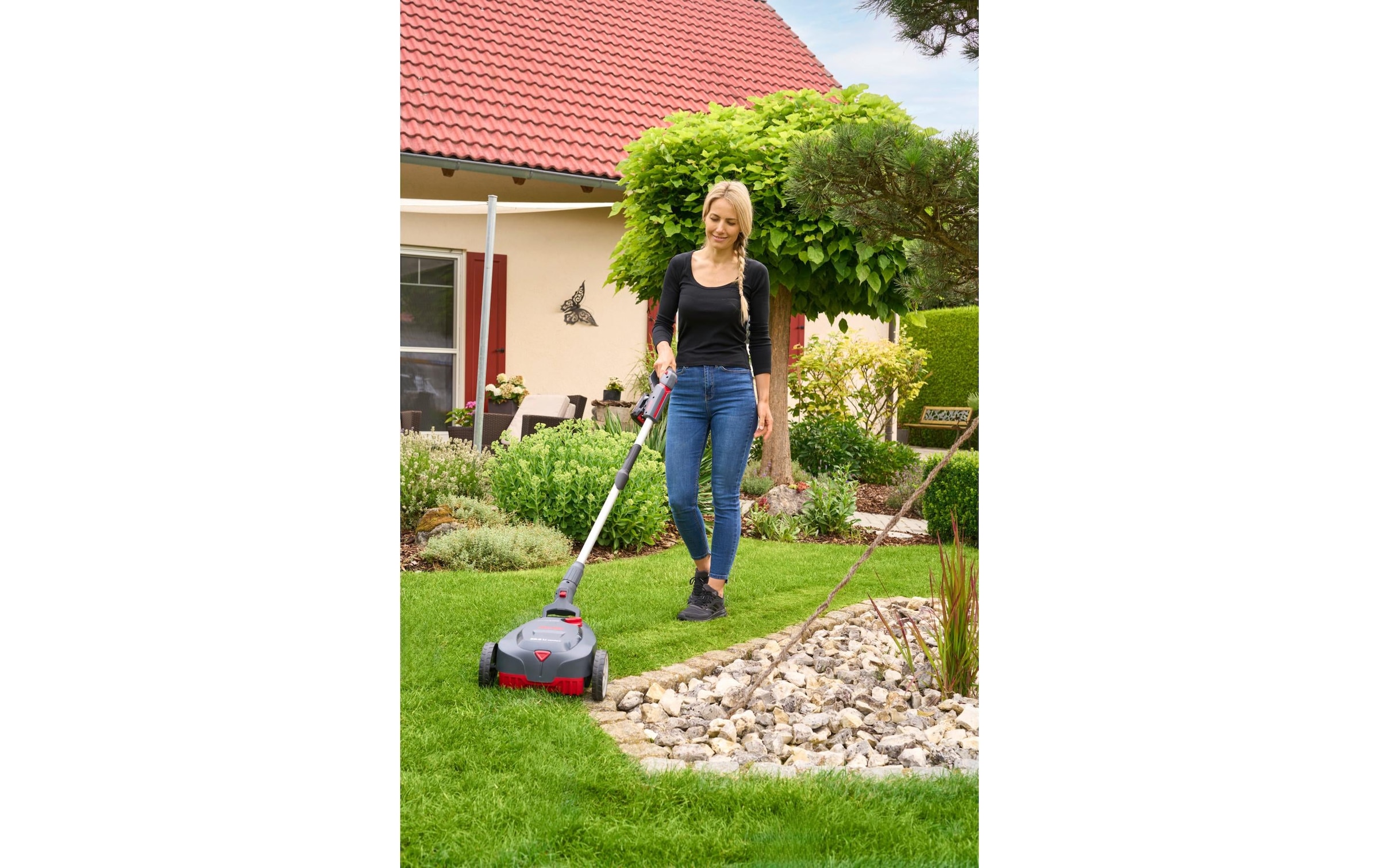   Akkurasenmäher »22,6 Li Comfort Solo« Schndeidesystem: Sichel-/Kreiselmäher