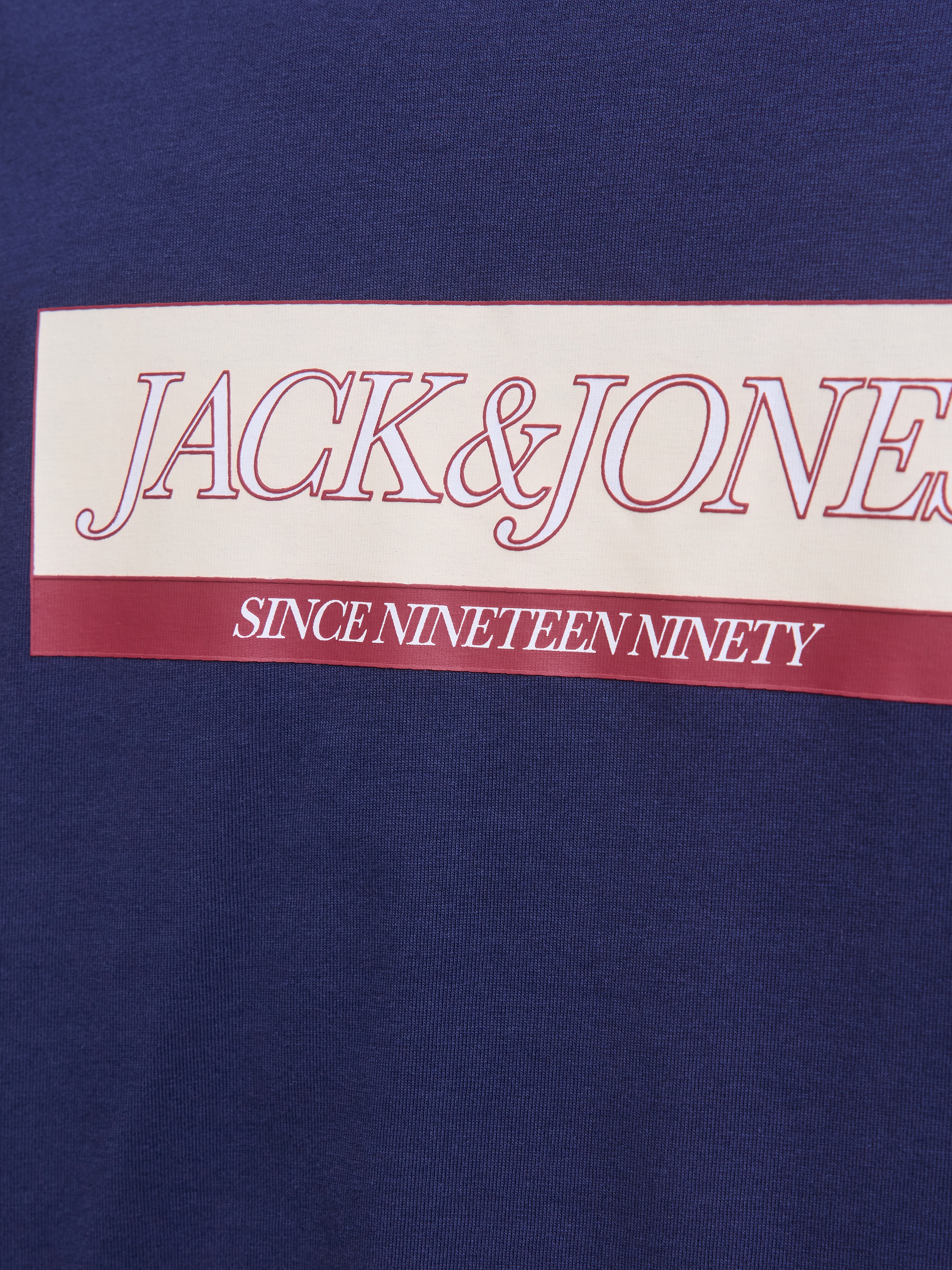 Jack & Jones PlusSize T-shirt »JORINWOOD BLOCK BRANDING TEE SS CN PLS«
