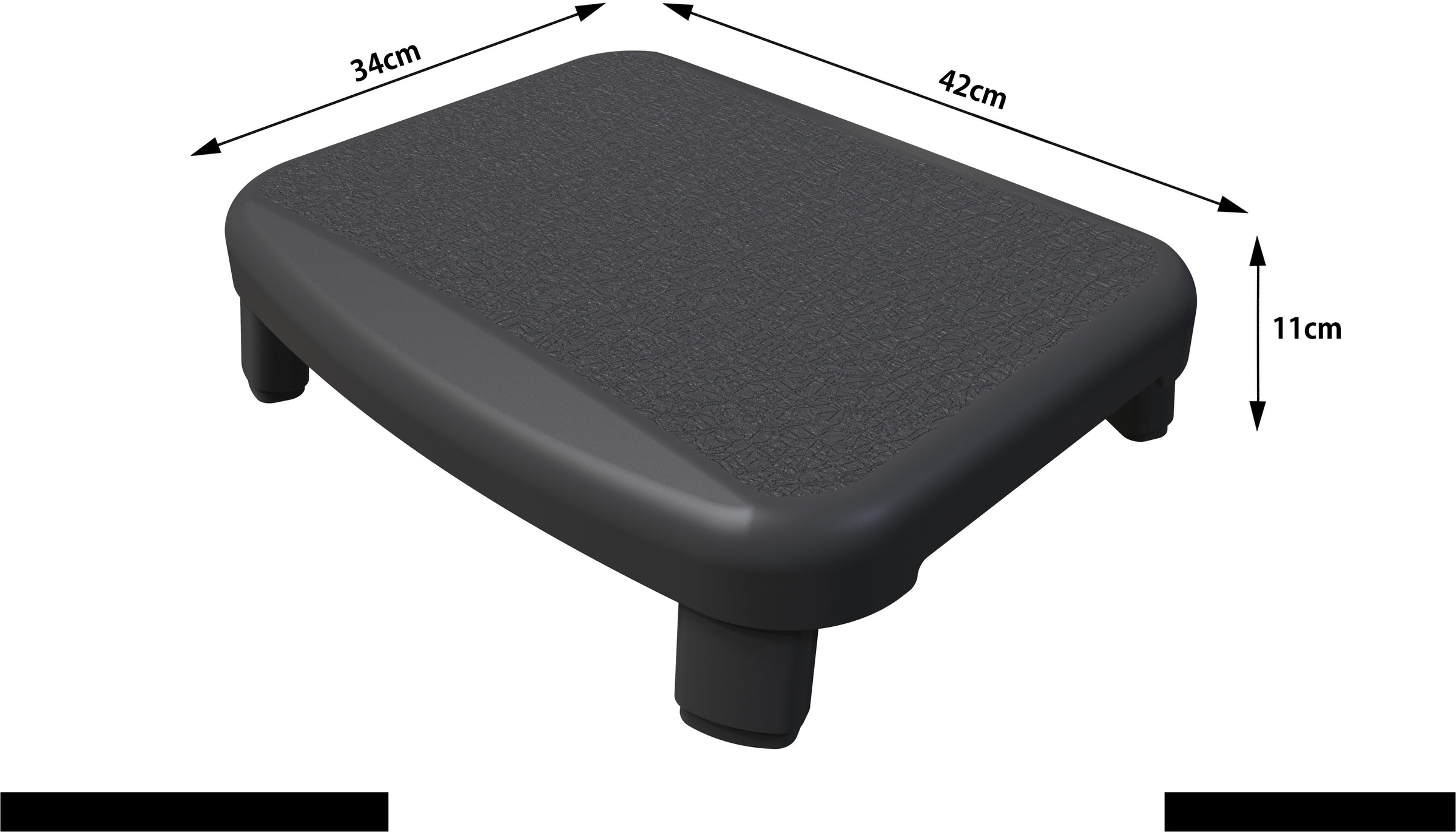 Bischof Bad-Stufe »Easy Step« Belastbarkeit bis 200Kg, hohe Standsicherheit.