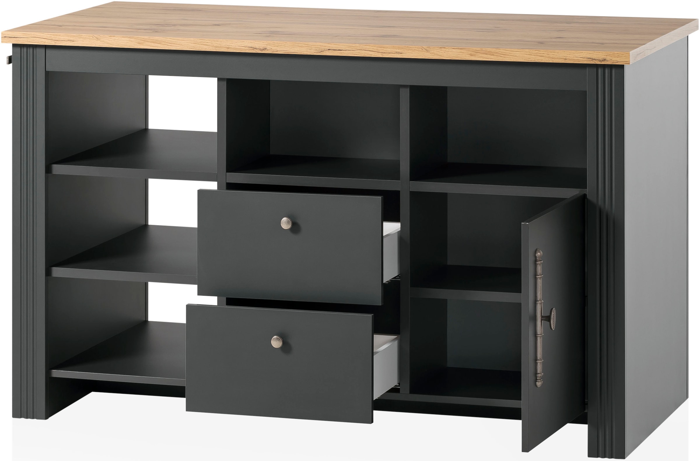 GOODproduct Cuisine »KS-Westminster« Breite 366 cm, ohne E-Geräte
