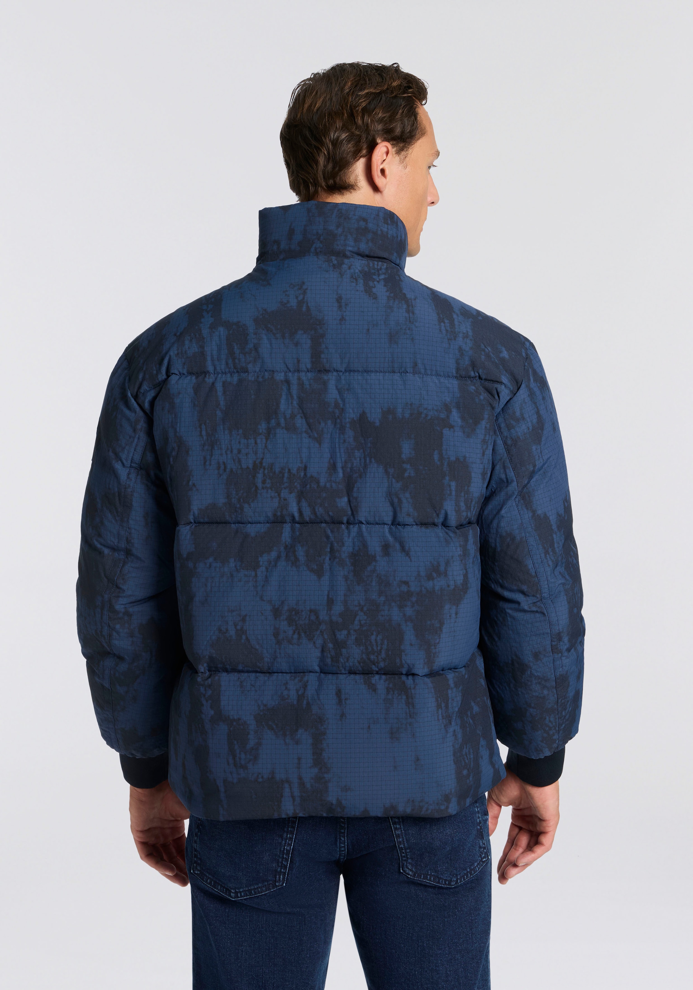 BOSS ORANGE Veste matelassée »Oshin« Stehkragen, Rippbündchen