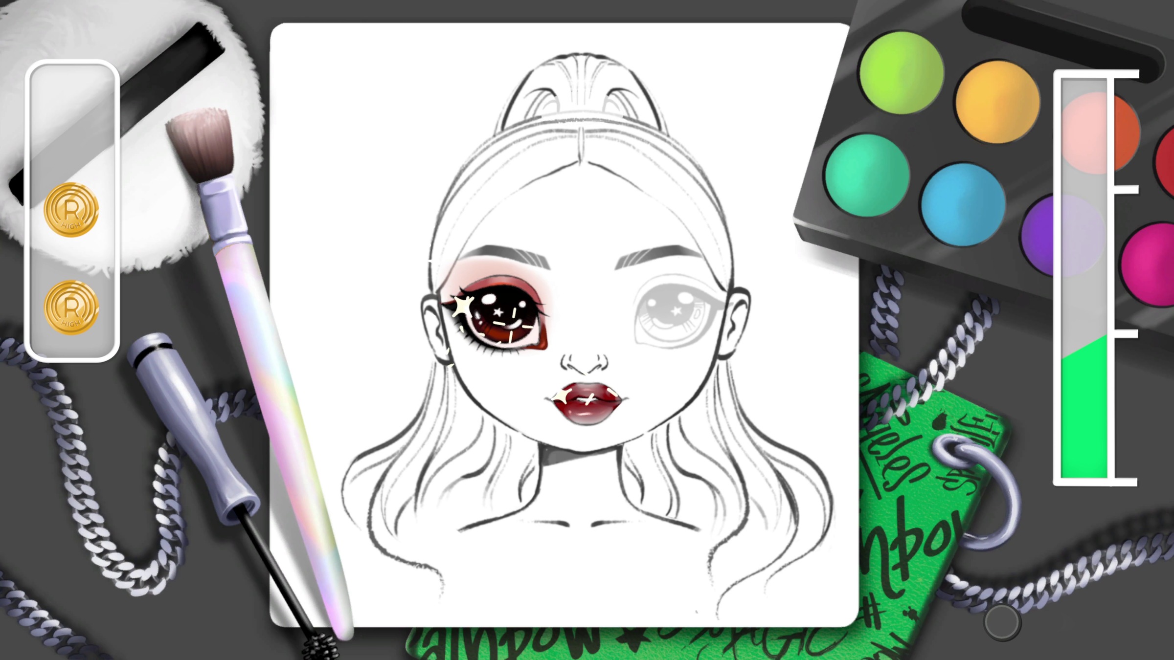 Outright Games Spielesoftware »Rainbow High: Leben für den Laufsteg« Nintendo Switch