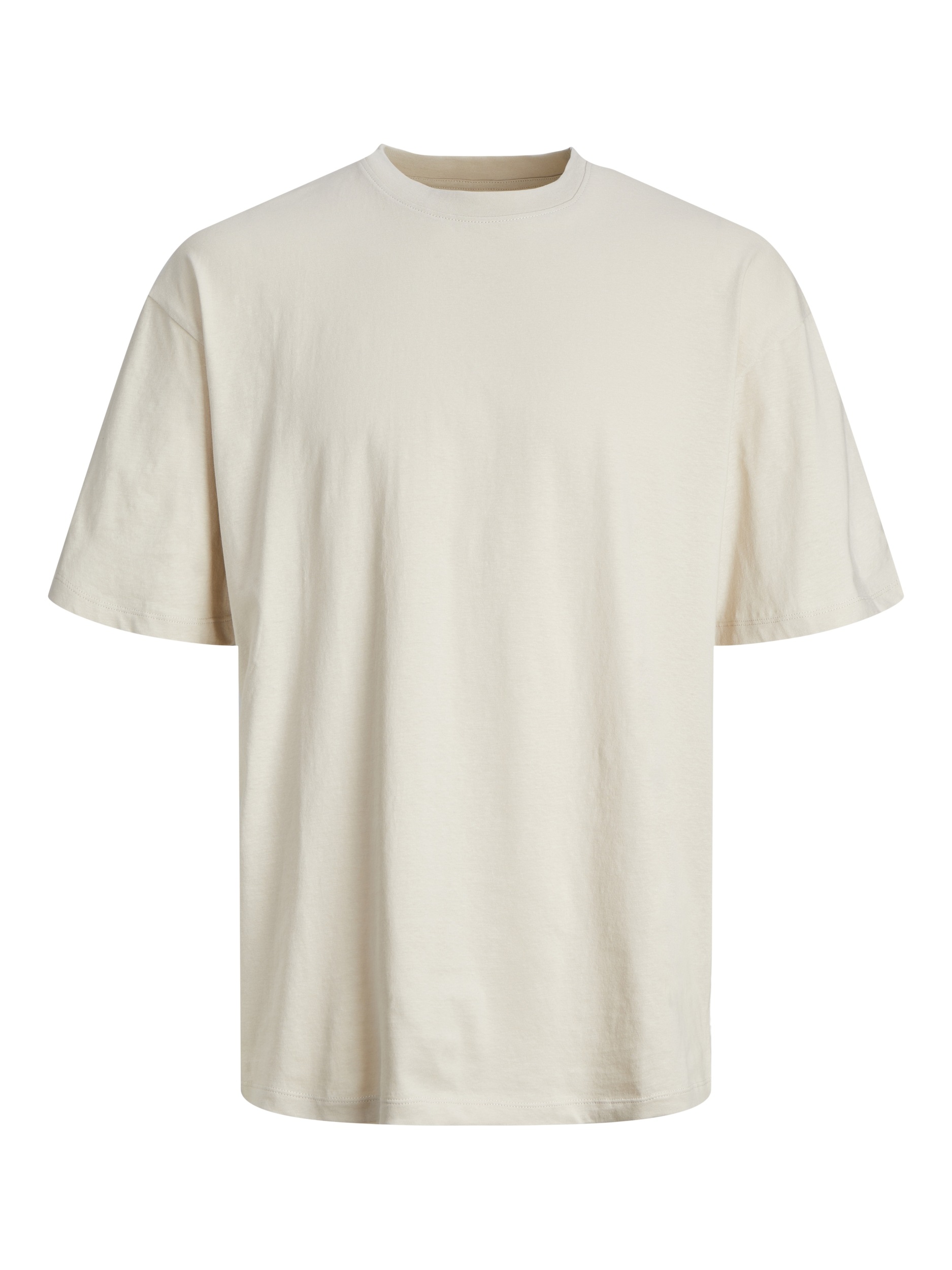 Jack & Jones Oversize-Shirt »JJEBRADLEY Oversize T-Shirt mit klassischem Rundhalsausschnitt« mit gekämmten Jersey