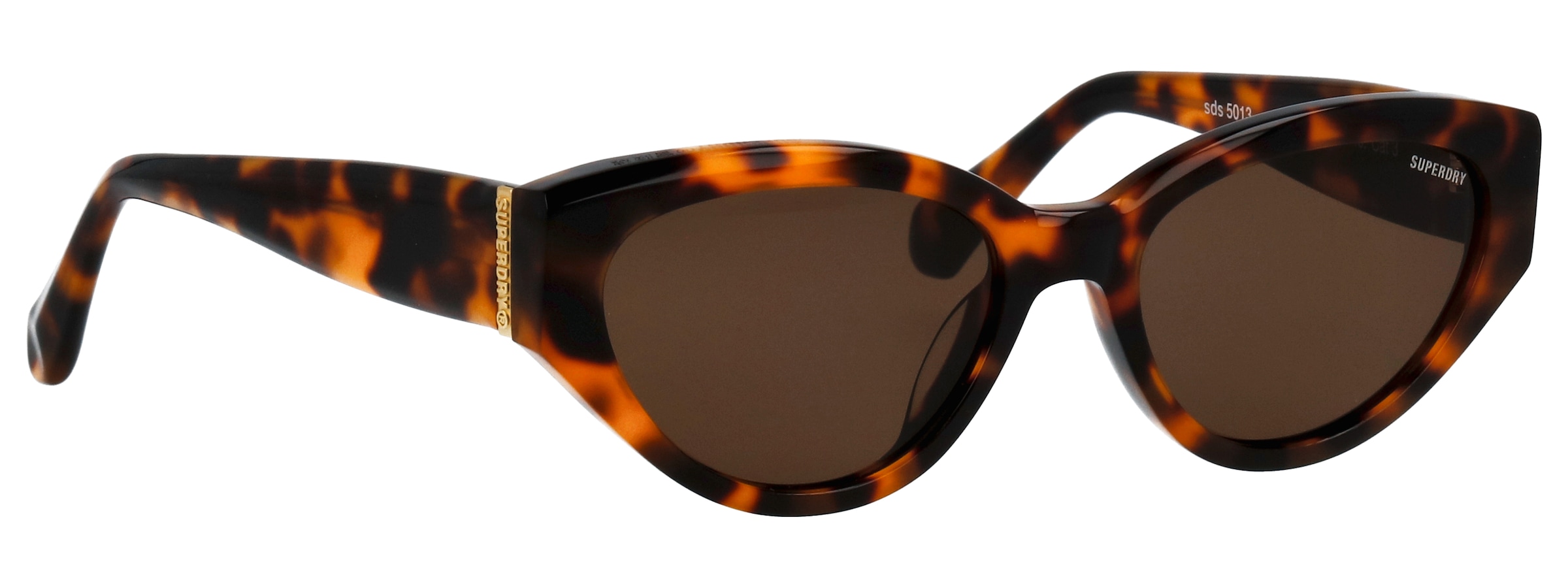 Superdry Sonnenbrille »Modell 996078« Form CatEye, Logoschriftzug auf Bügel, Kunststofffassung