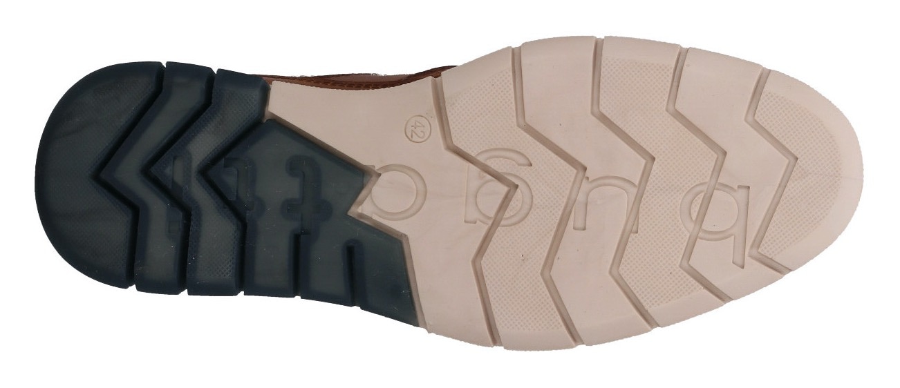 bugatti Chaussure à lacets  mit Rahmennaht, Weite G, Freizeitschuh, Halbschuh, Schnürschuh