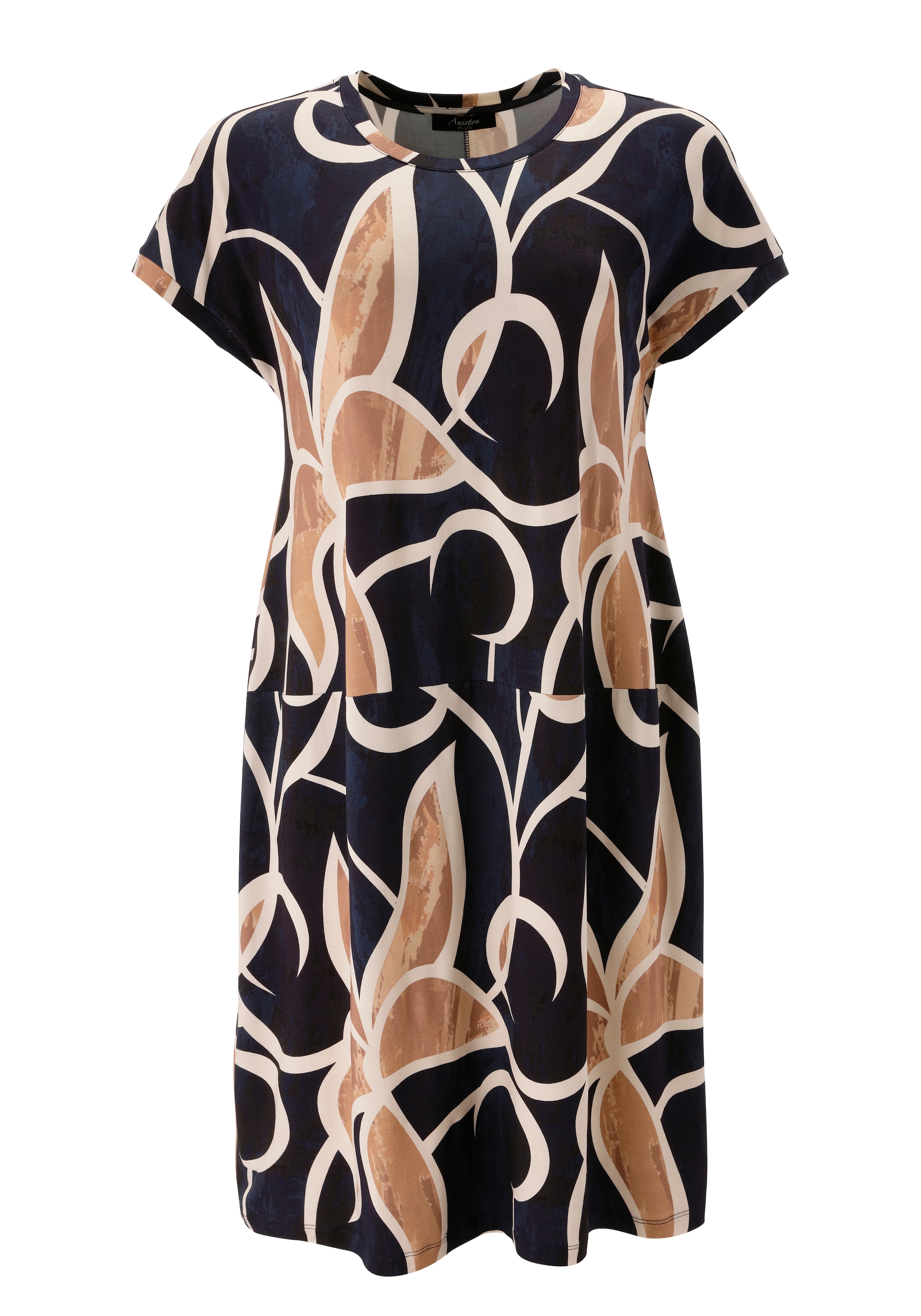 Aniston PLUS Robe en jersey in bequemes Jersey-Qualität - NEUE KOLLEKTION