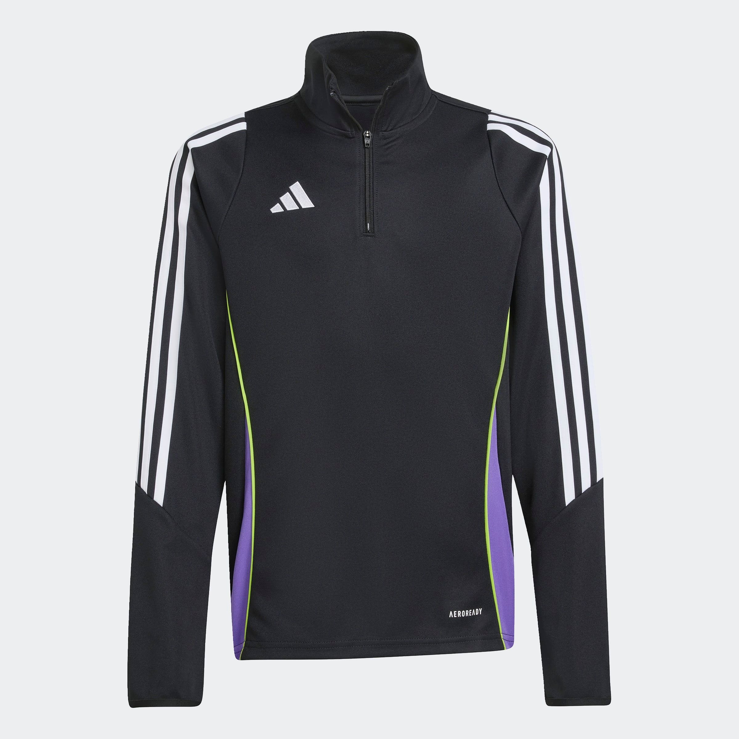 adidas Performance Trainingsshirt »TIRO 24 KIDS TRAININGSOBERTEIL« schmaler Schnitt, mit Reissverschluss, atmungsaktiv