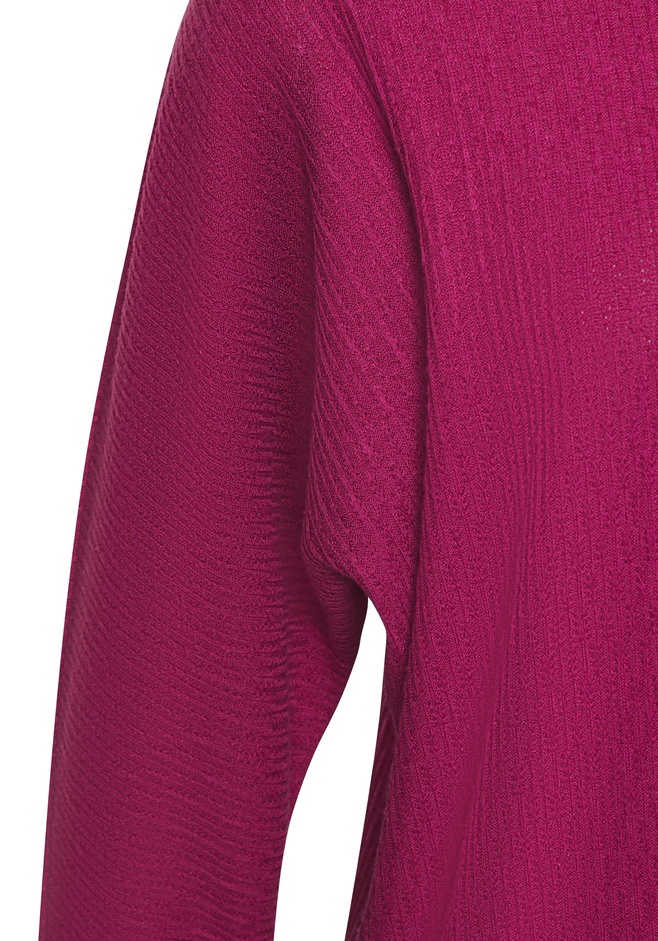 Vivance Langarmshirt »in modischer Struktur-Optik« aus pflegeleichter Strickqualität mit Viskose