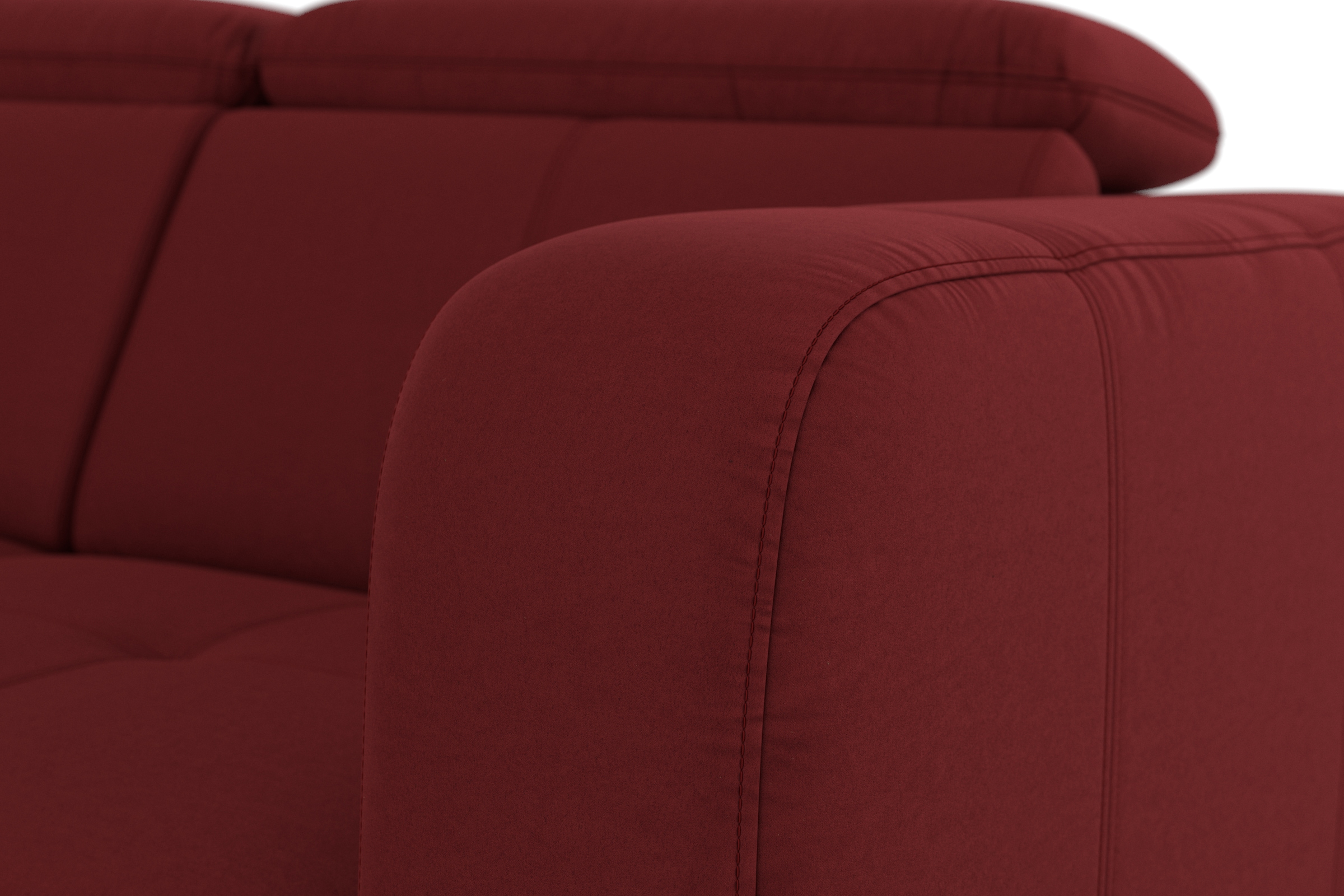 sit&more Ecksofa »Belluci L-Form« inklusive Federkern, wahlweise mit Schlaffunktion und Bettkasten