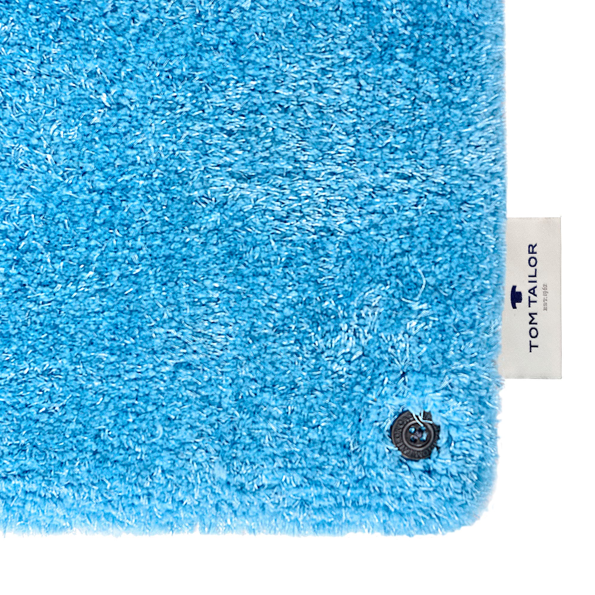 TOM TAILOR HOME Hochflor-Teppich »Soft« rechteckig 35 mm Höhe handgetuftet, Uni-Farben, super weich und flauschig