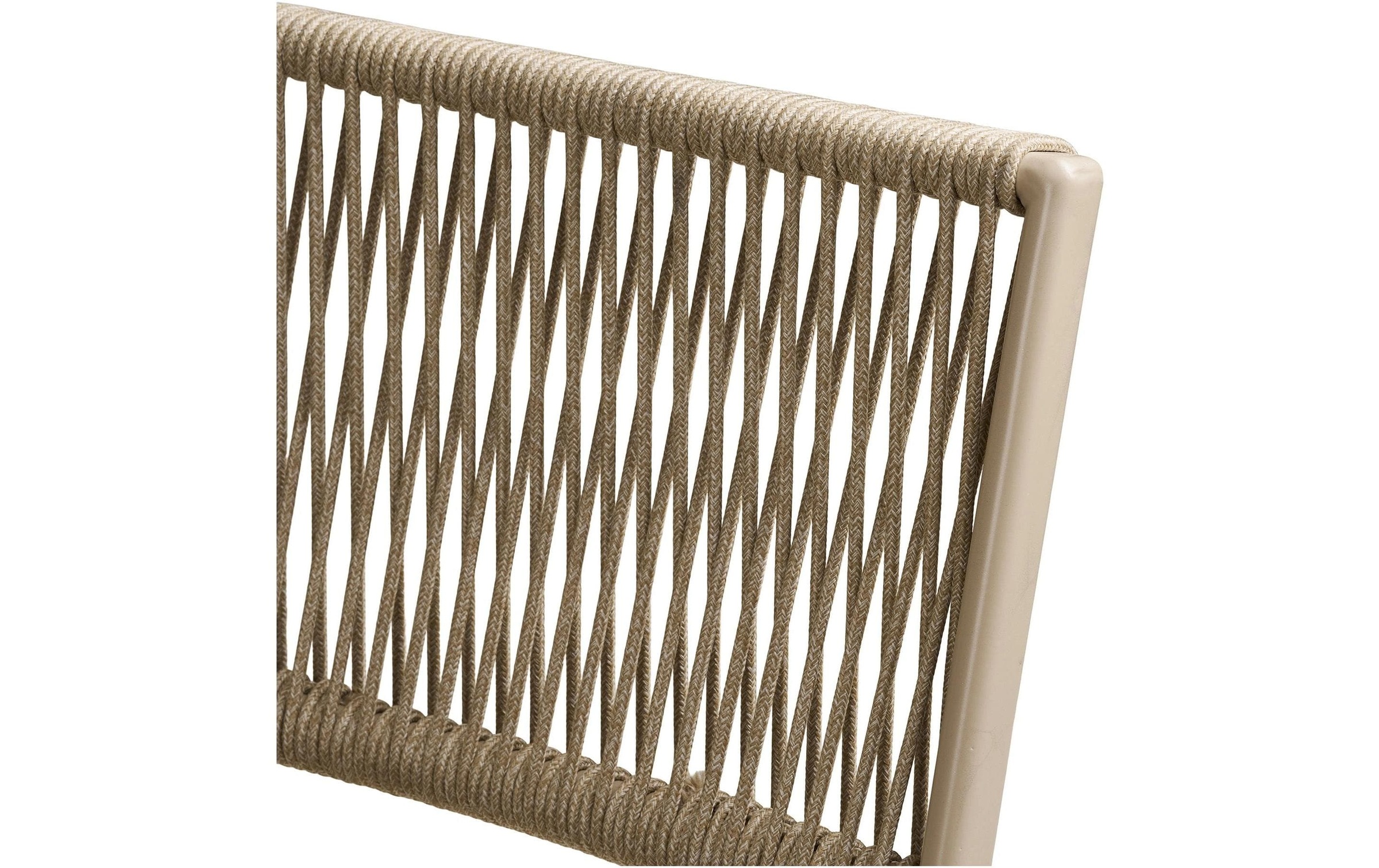 House Nordic Garten-Essgruppe »Arcas Taupe« 3-teiliges Gartenmöbel-Set mit Tisch und Stühlen