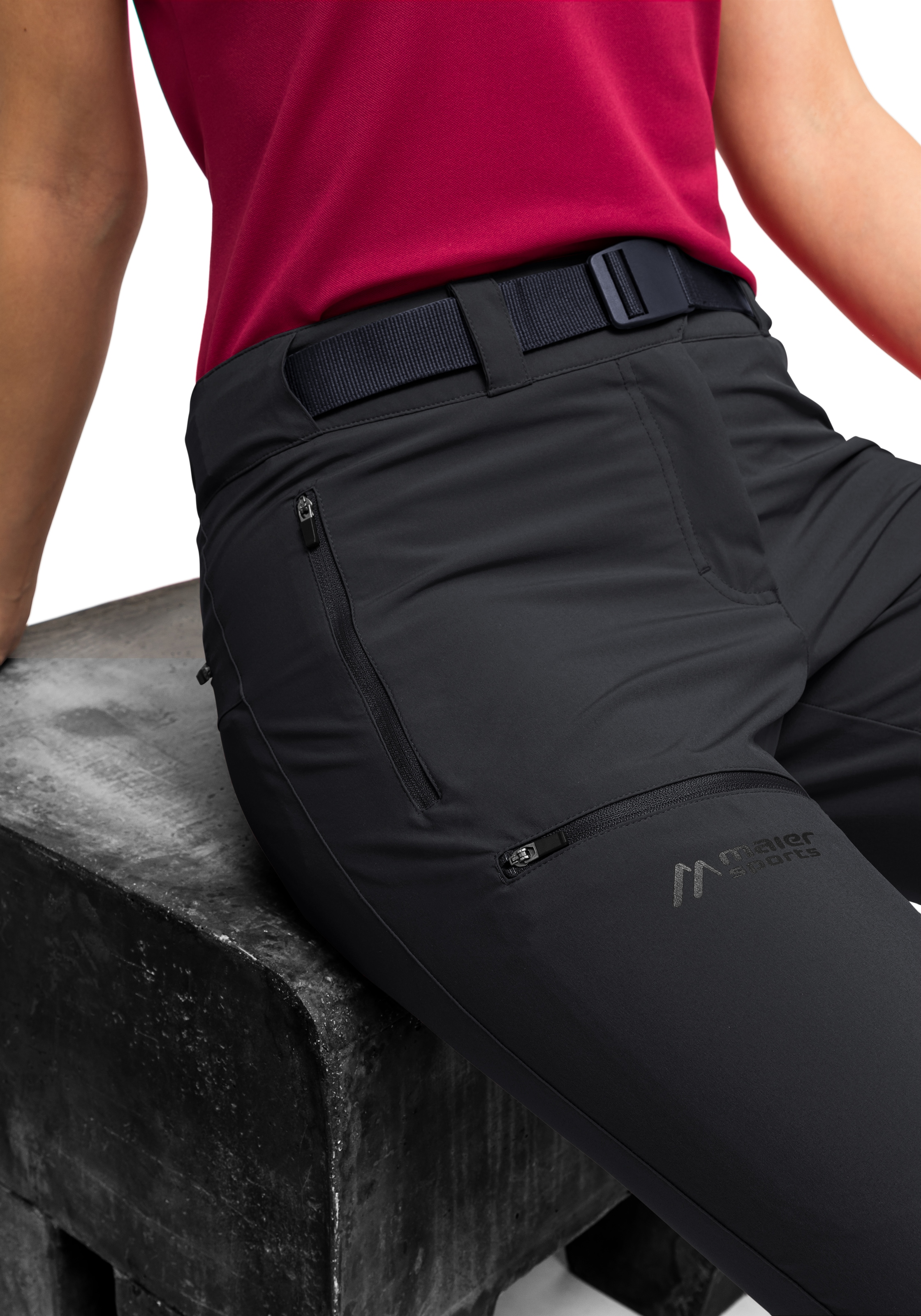 Maier Sports Funktionsshorts »Latit Capri W«  Outdoor-Capri mit dryprotec Technologie
