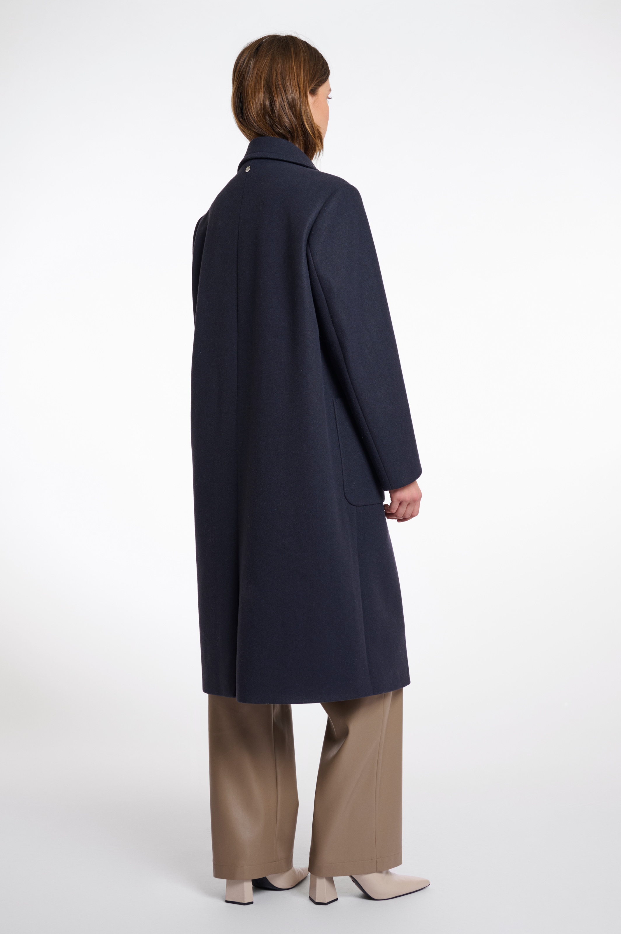 Rino & Pelle Manteau long »CECILE« mit Revers Kragen