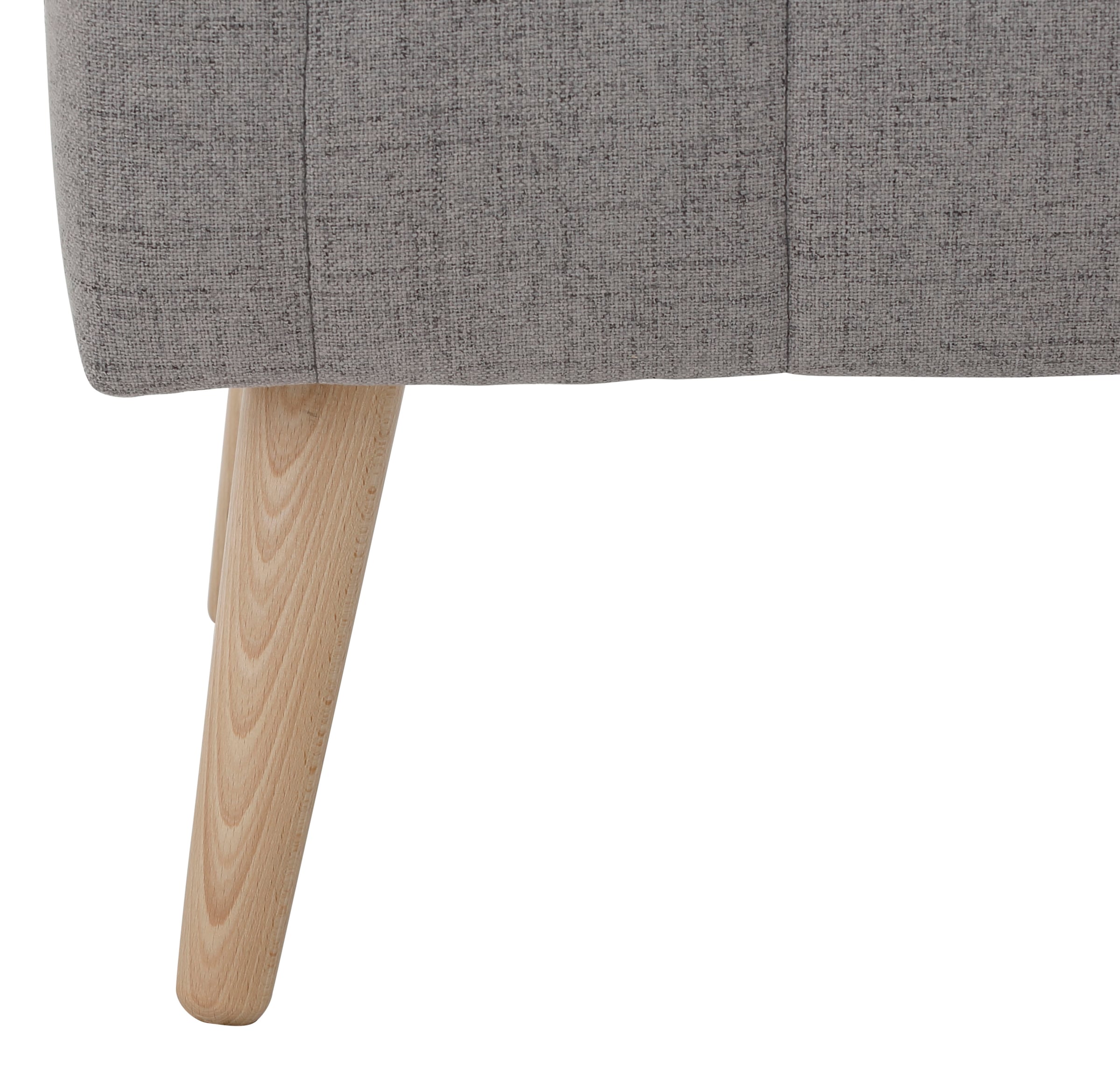 GOODproduct Truhenbank »AMIRA Sitzbank mit Stauraum, Masse B/T/H: 81/36/43 cm« mit Staufach, in 3 Bezugsqualitäten mit feiner Steppung