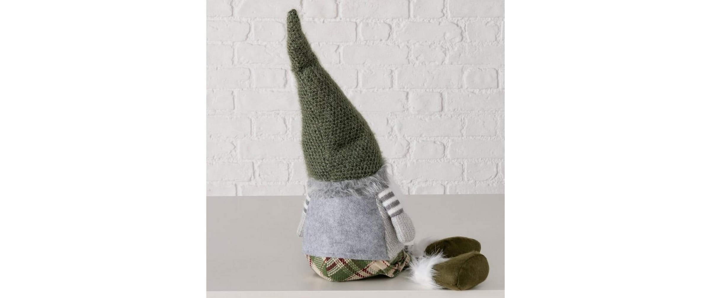 BOLTZE Figurine de Noël »Boltze Kantenhocker Wichtel Nolando «