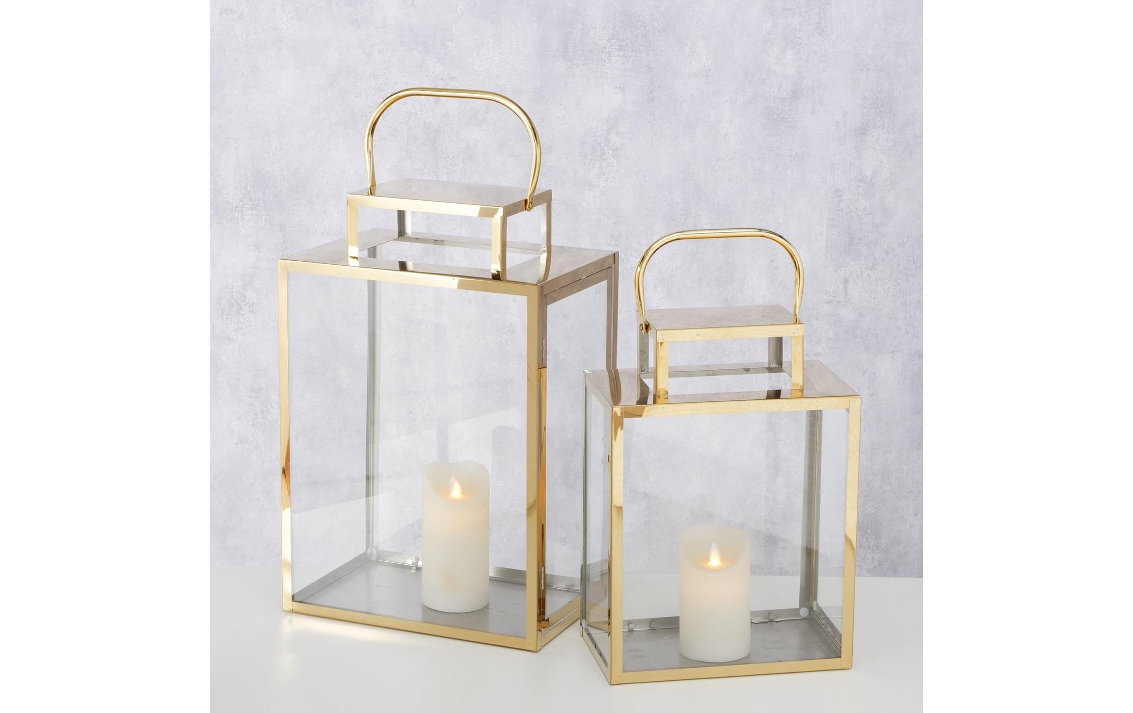 BOLTZE Kerzenlaterne »Jalena 2-teilig«