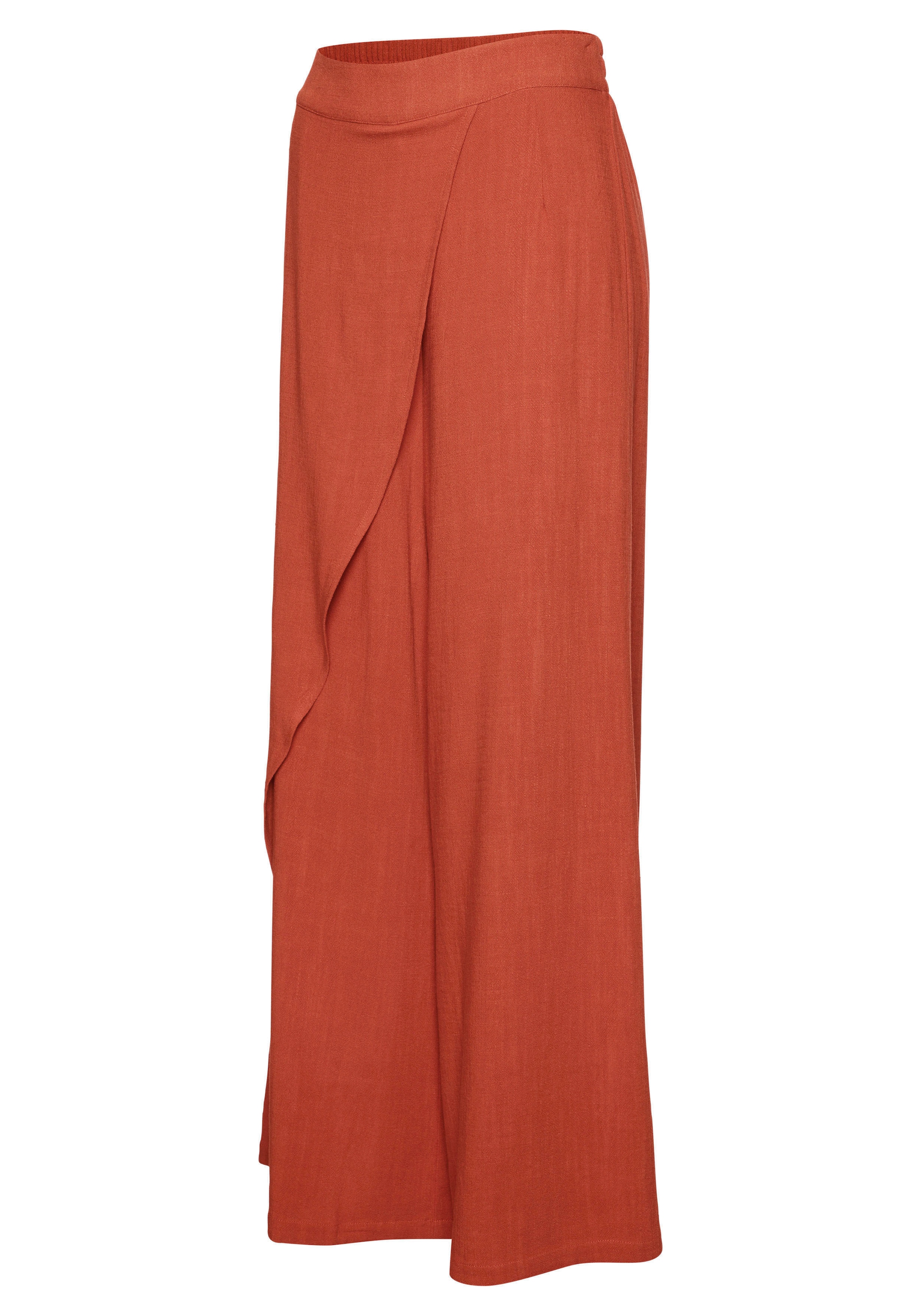French Connection Loungehose  , mit Leinen-Anteil,  in weit fliessendem Lagenlook