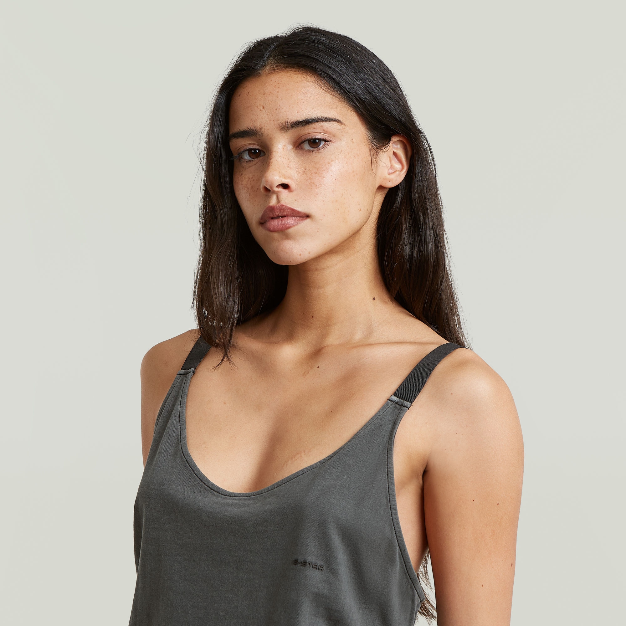 G-STAR Jumpsuit »Strappy Jumpsuit wmn« avec ceinture élastique, coupe Wide Leg