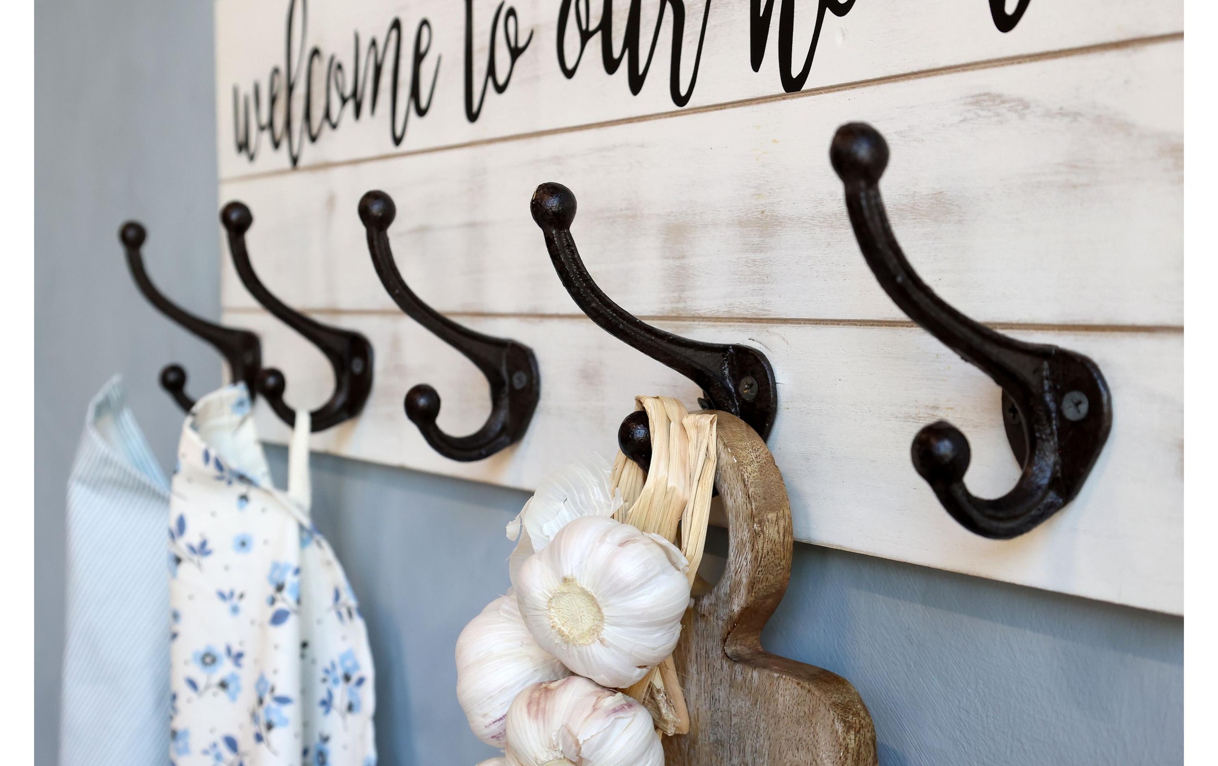   Wandhaken »Chic Antique welcome to our home«