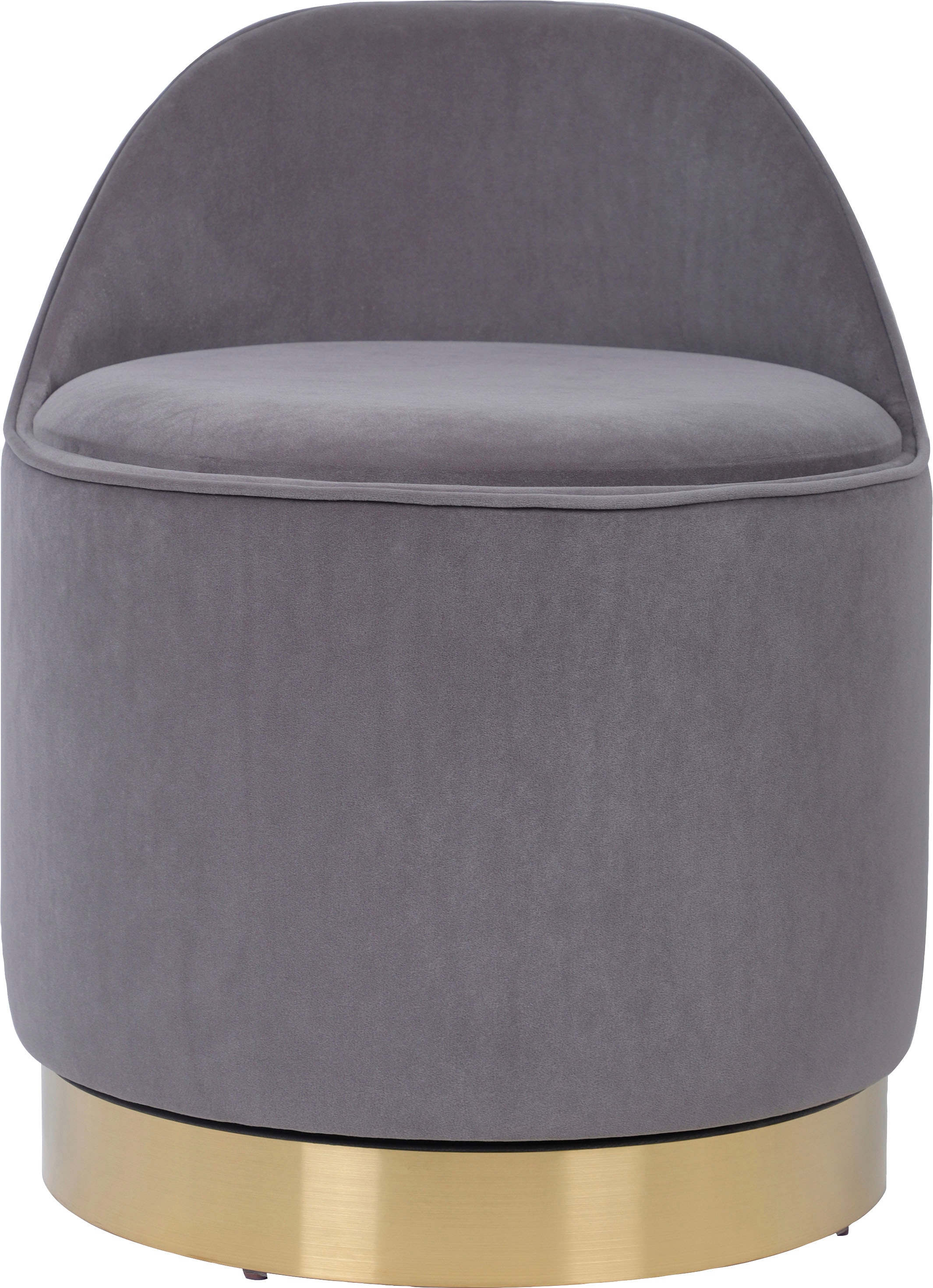 Kayoom Fauteuil »Drehhocker Viktor 125,Drehhocker in modernem Design,Stauraum im Innere« 1 cuis tlg. drehbarer Sockel, mit Stauraum, komfortable Rückenstütze