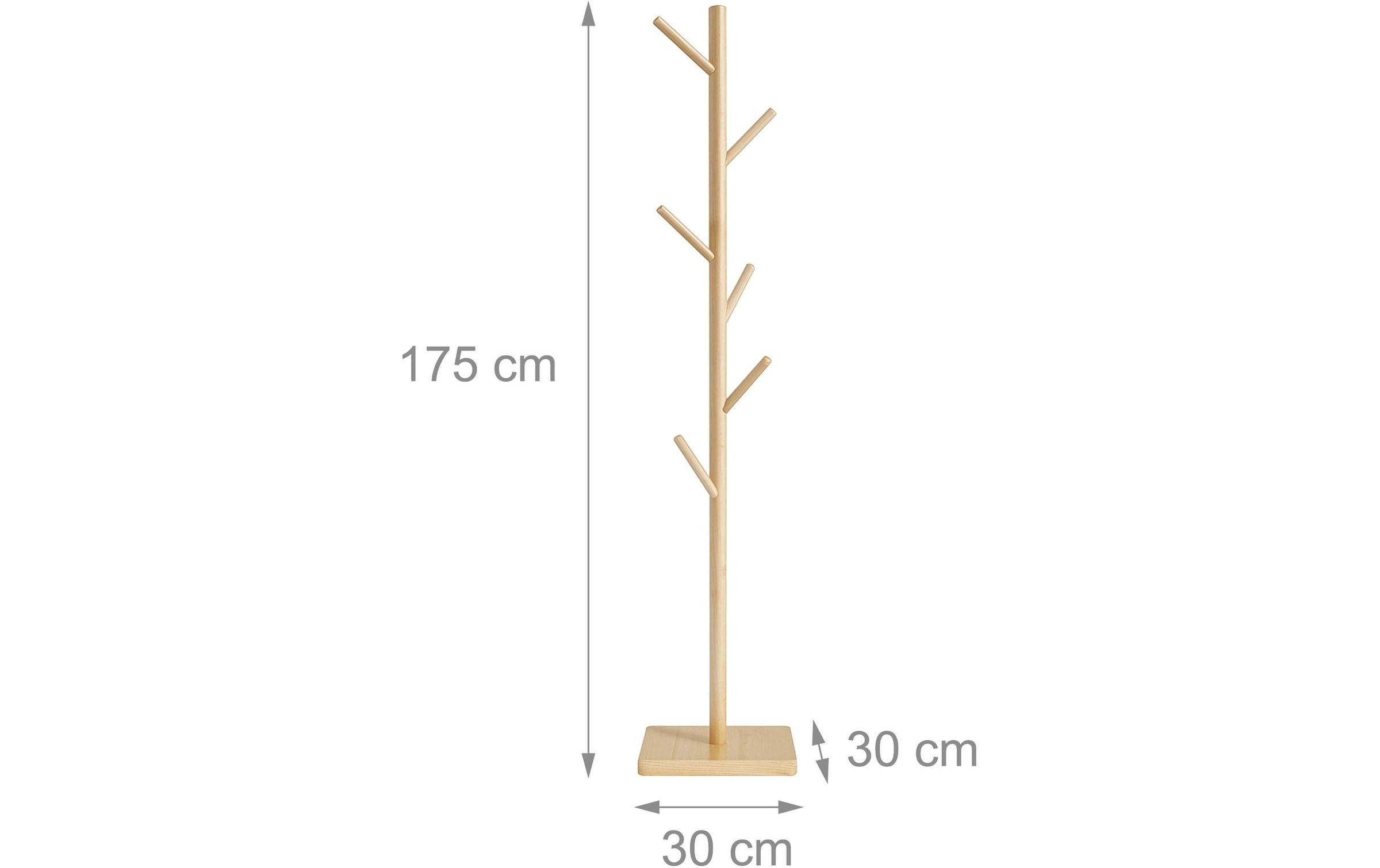 relaxdays Kleiderständer »Bambus«