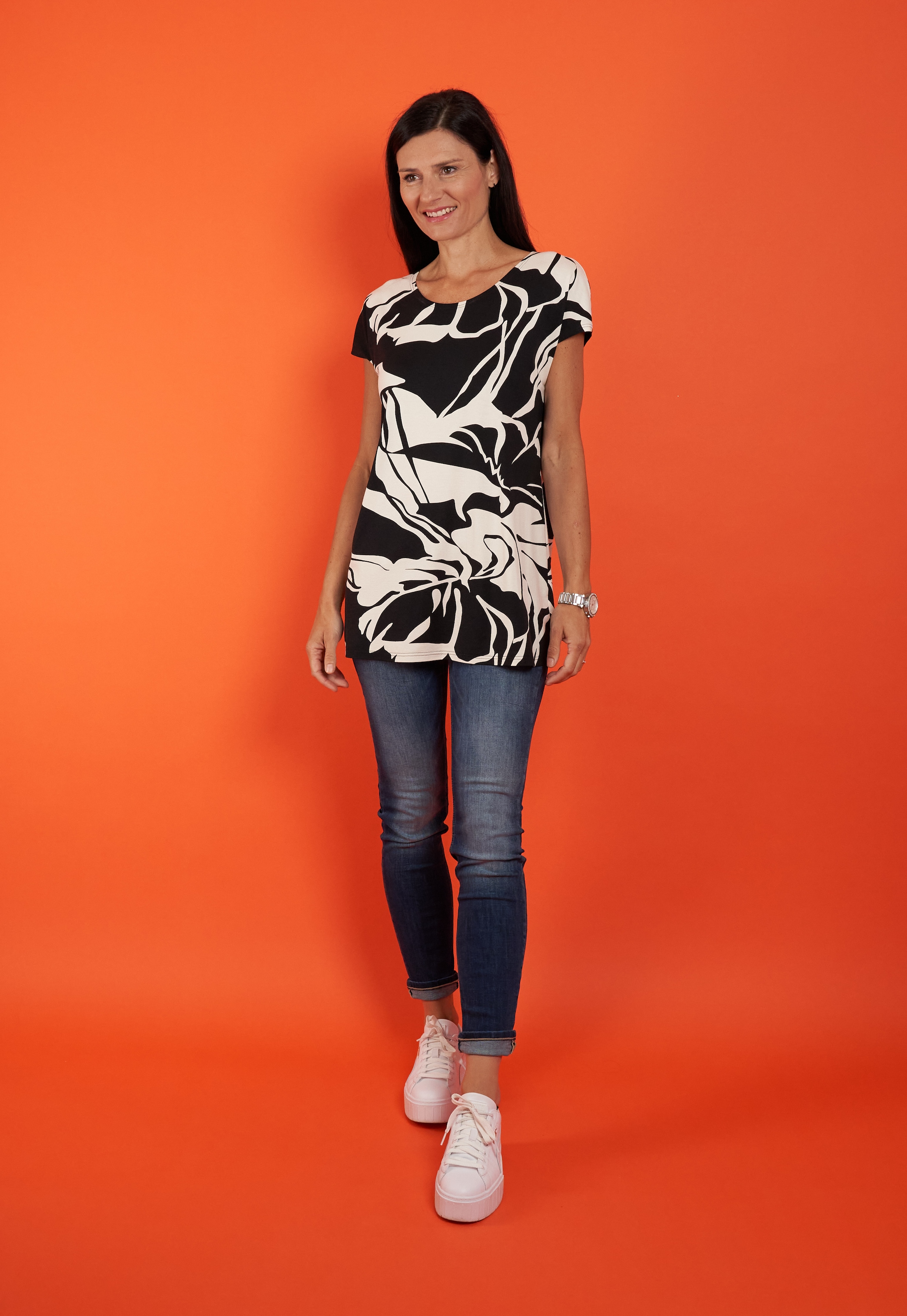 Seidel Moden Kurzarmshirt »Exklusiv bei OTTO« mit All-Over Print, MADE IN GERMANY