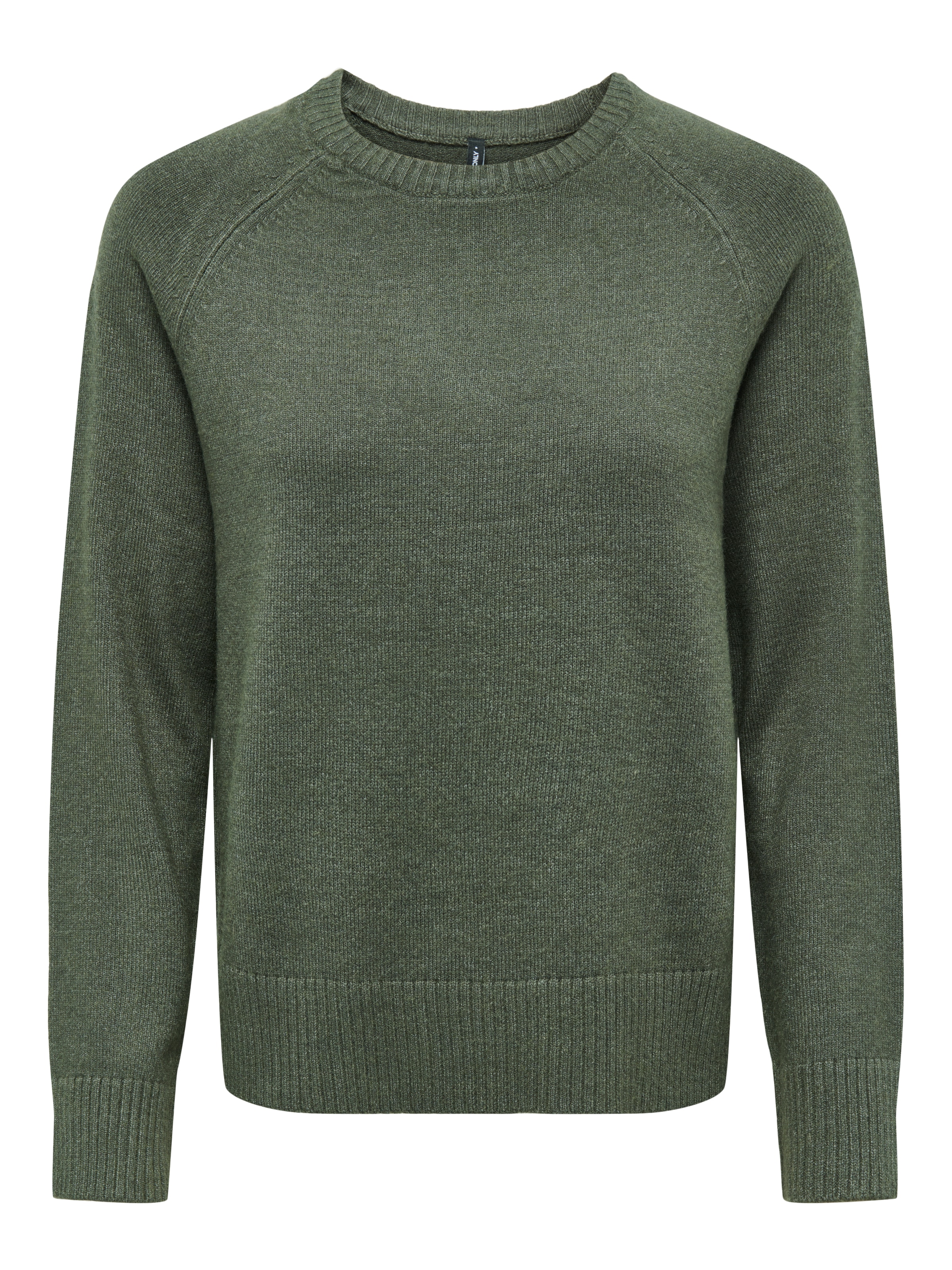 ONLY Pull en tricot »ONLPRINCESS LS O-NECK RAGLAN KNT NOOS« mélange viscose, coupe régulière