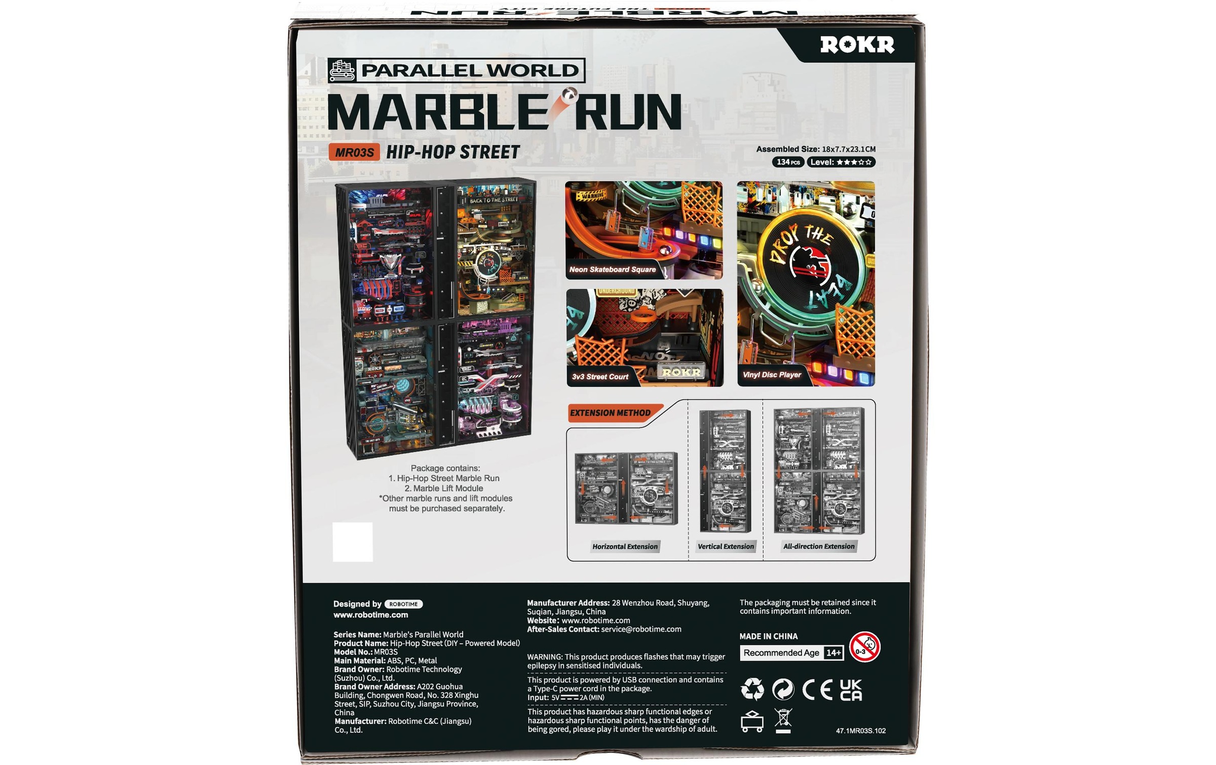   Modellbausatz »RoboTime Hip-Hop Street«