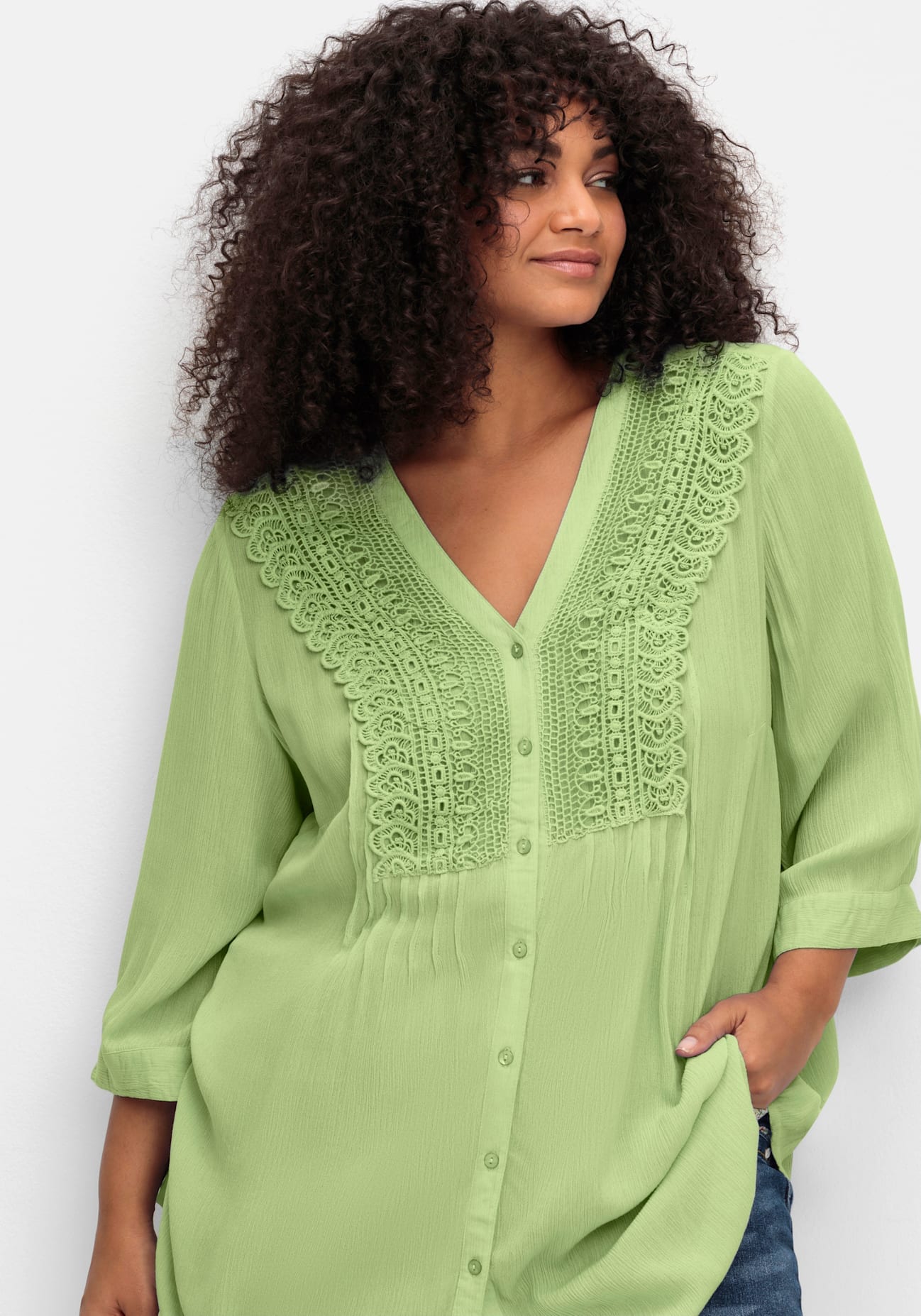 sheego by Joe Browns Blouse en crêpe