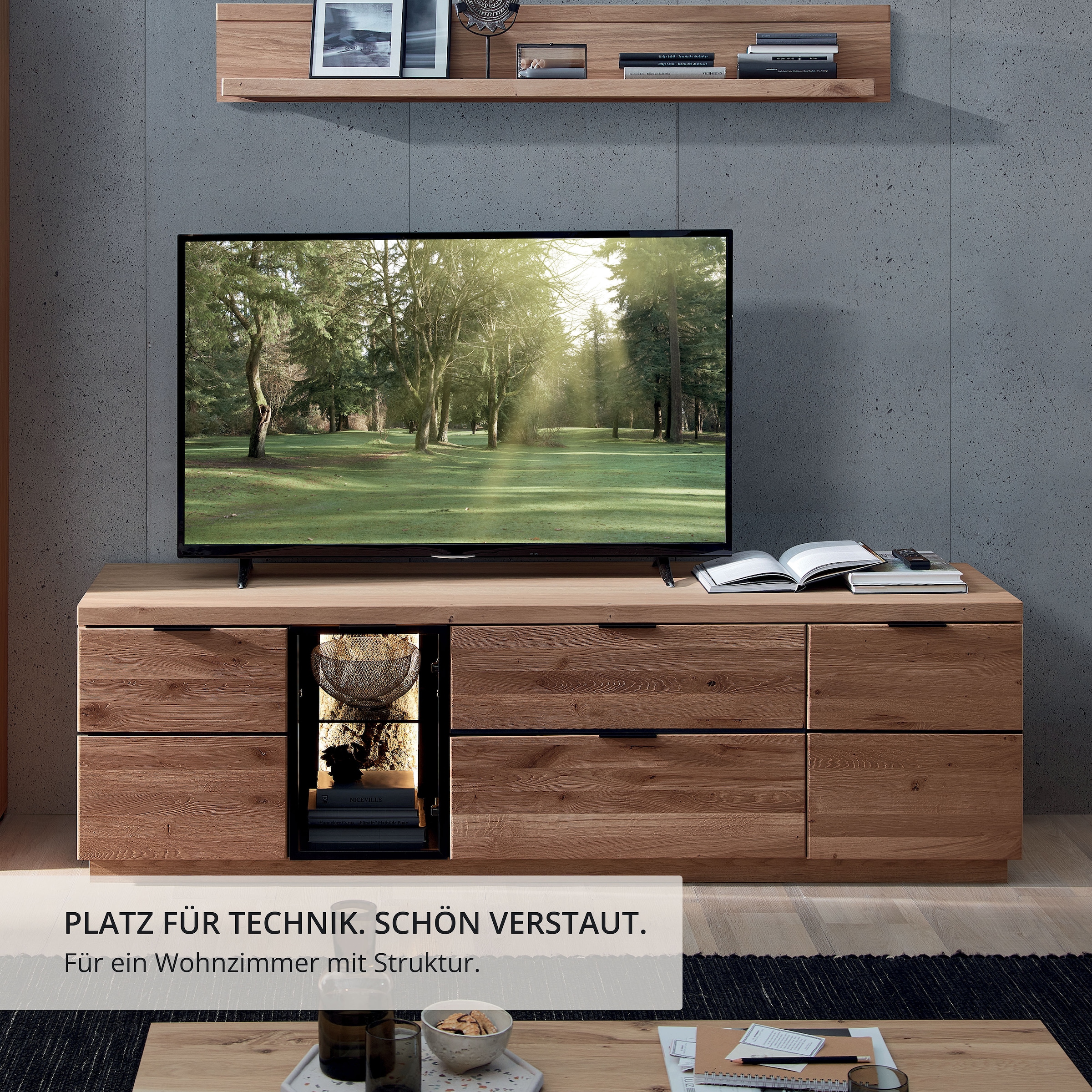 Wohnconcept Tableau TV »Donna TV-Unterteil« 1 cuis tlg.