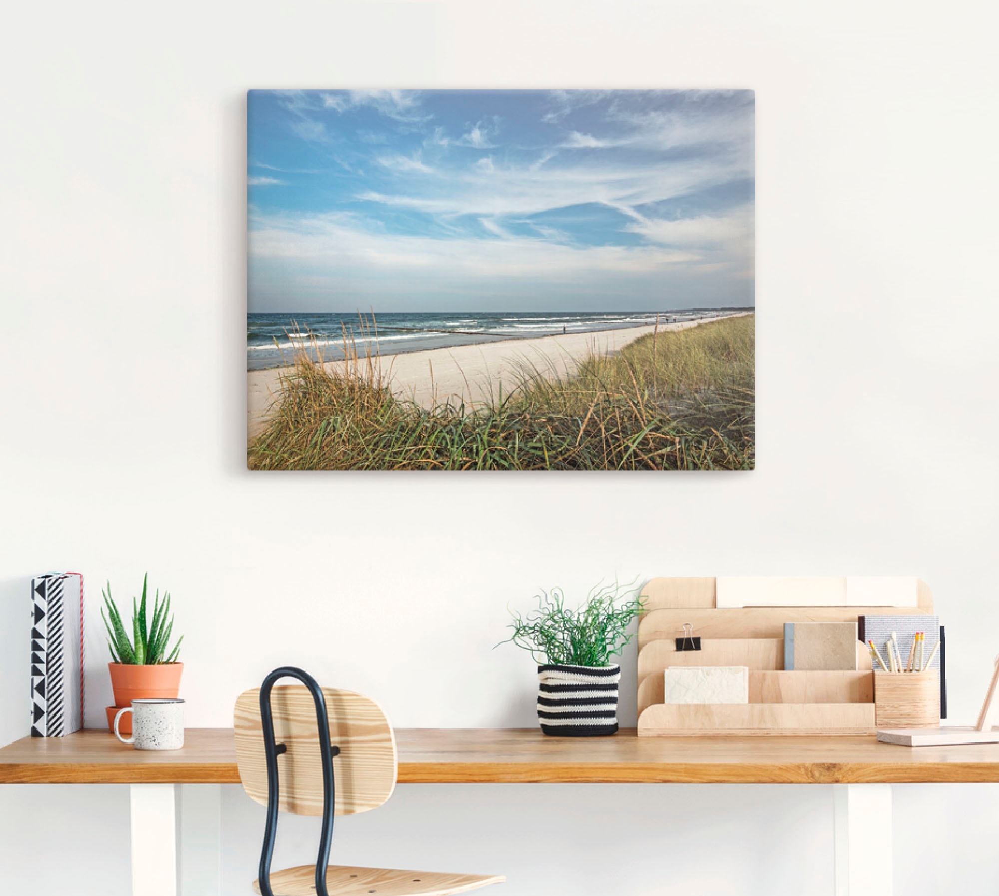 Artland Wandbild »Urlaubfeeling« Strand 1 Stk. tlg.