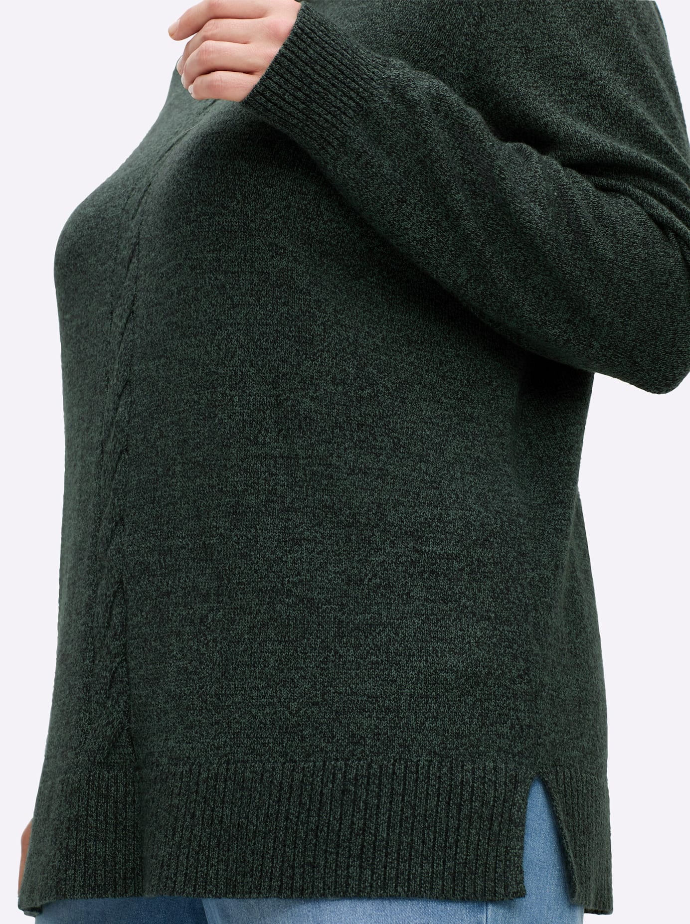 Sheego Pull en tricot »Pullover«