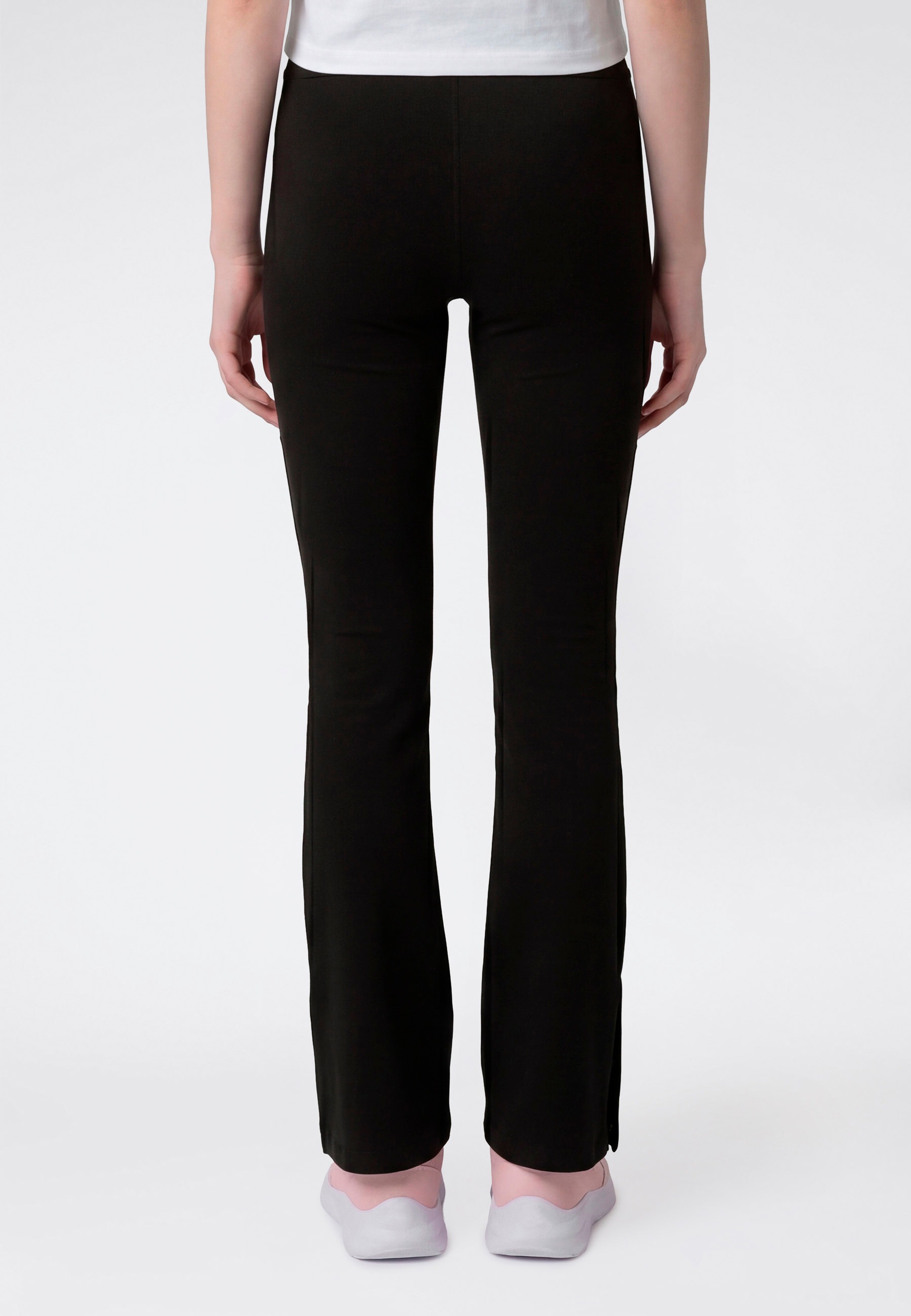 Champion Leggings »SPORTWEAR FLARED LEGGINGS Tight Fit«  für Sportmode, sportlicher Stil, aus Baumwolle und Elasthan, Tight Fit