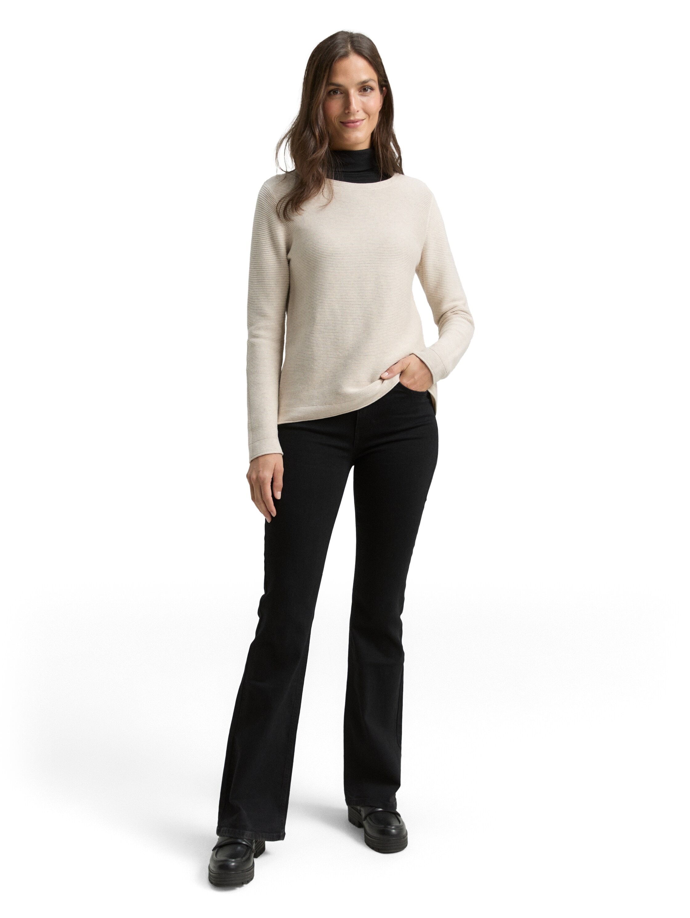 TOM TAILOR Jeans à pattes d'eph »STELLA Bootcut« mit Schlag und Stretch