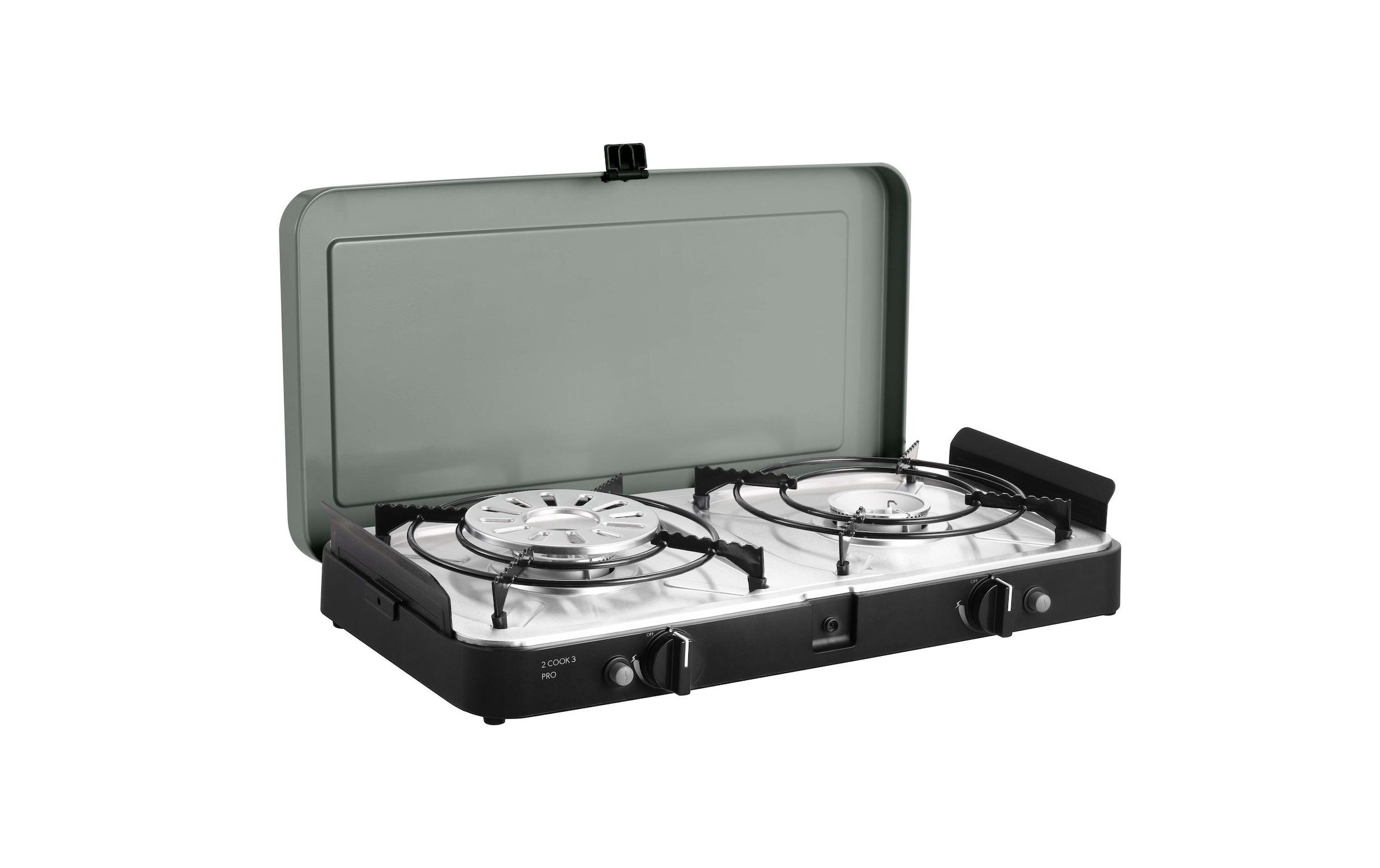   Gaskocher »2-Cook 3 Pro Deluxe« Stahl 55 cmx31 cm