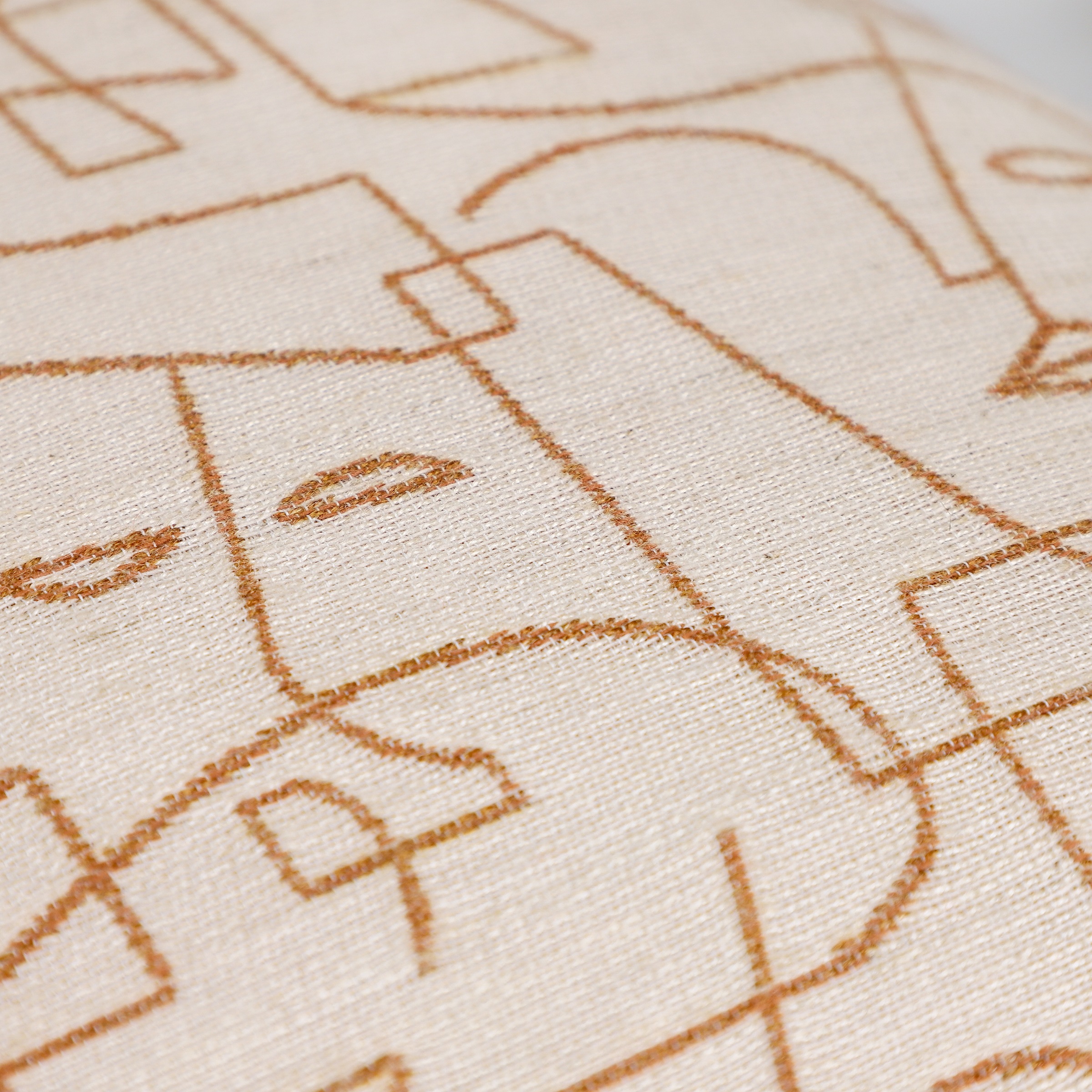 Musterring Dekokissen »Silhouet« mit Leinenanteil