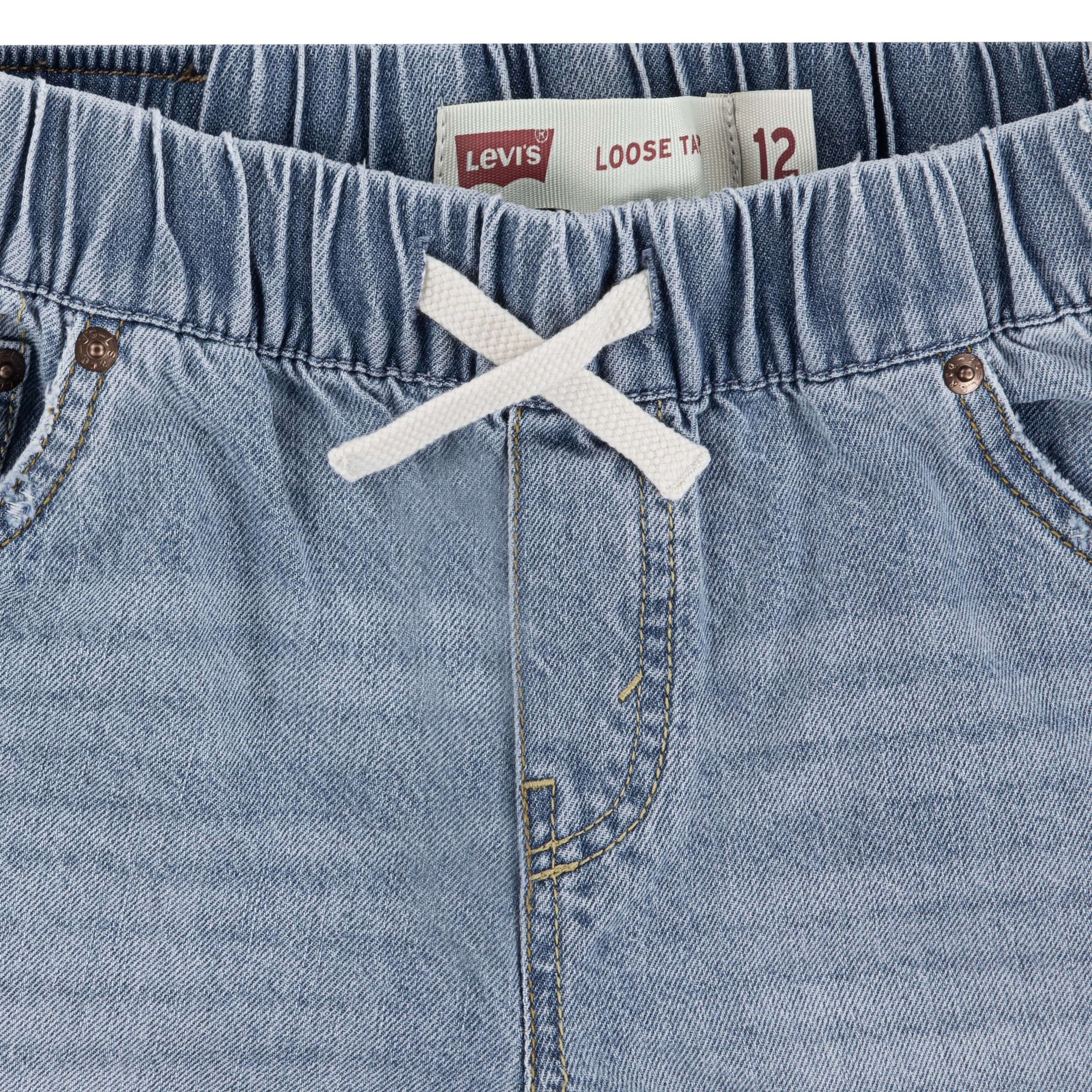 Levi's® Kids Jeans loose fit »LVB PULL ON STAY LOOSE TAPER J« im Five-Pocket Style