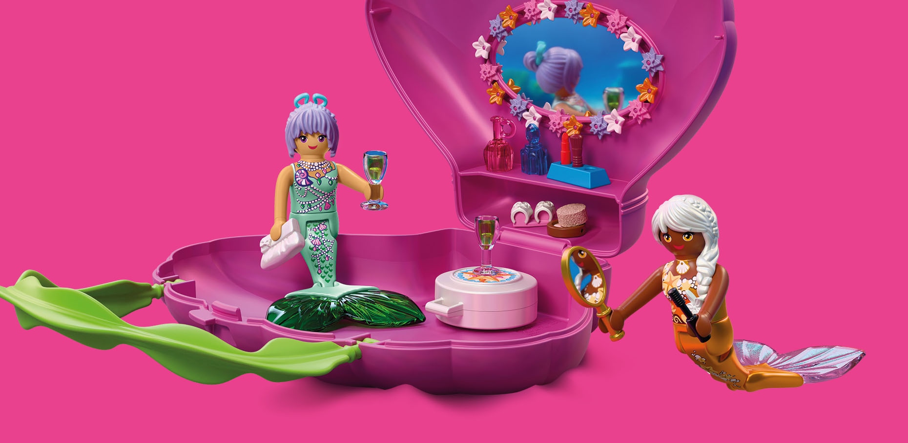 Playmobil® Konstruktions-Spielset »Muscheltasche Meerjungfrauen (72105), Fantasy & Magic«