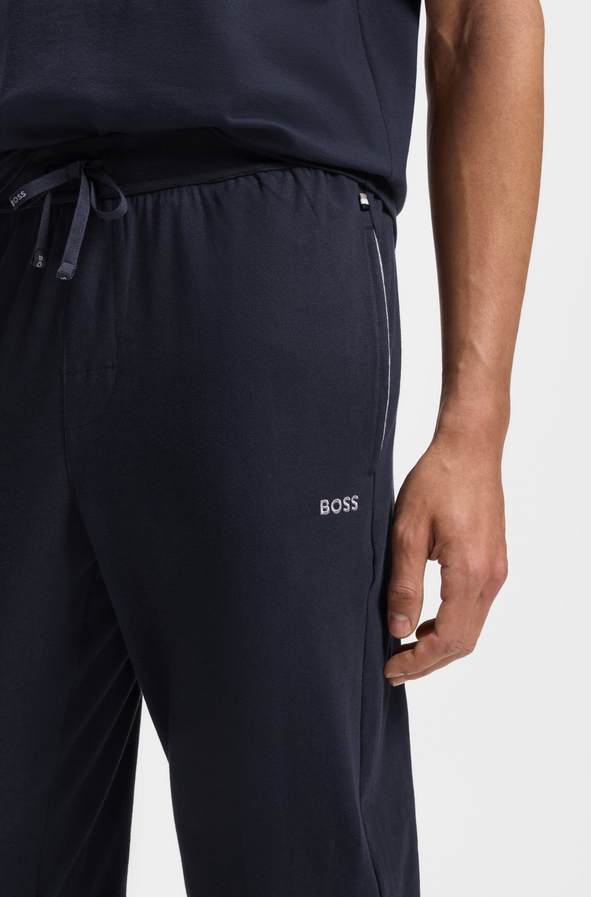 BOSS Pantalon sweat »Mix&Match Pants«  mit BOSS Aufdruck auf dem Kordelzug