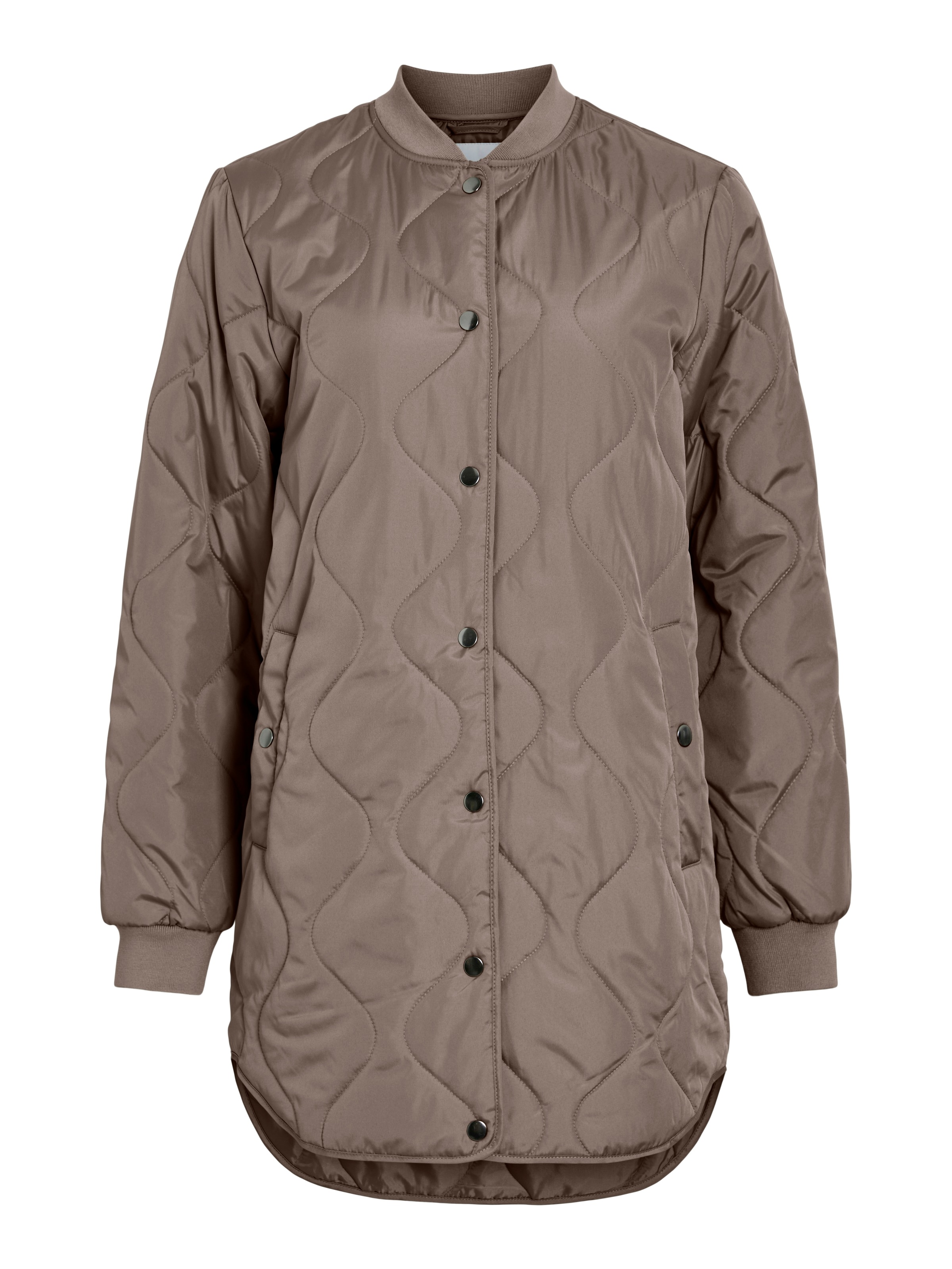 Vila Steppmantel »VITATE L/S QUILT JACKET - NOOS« Kunstfaser