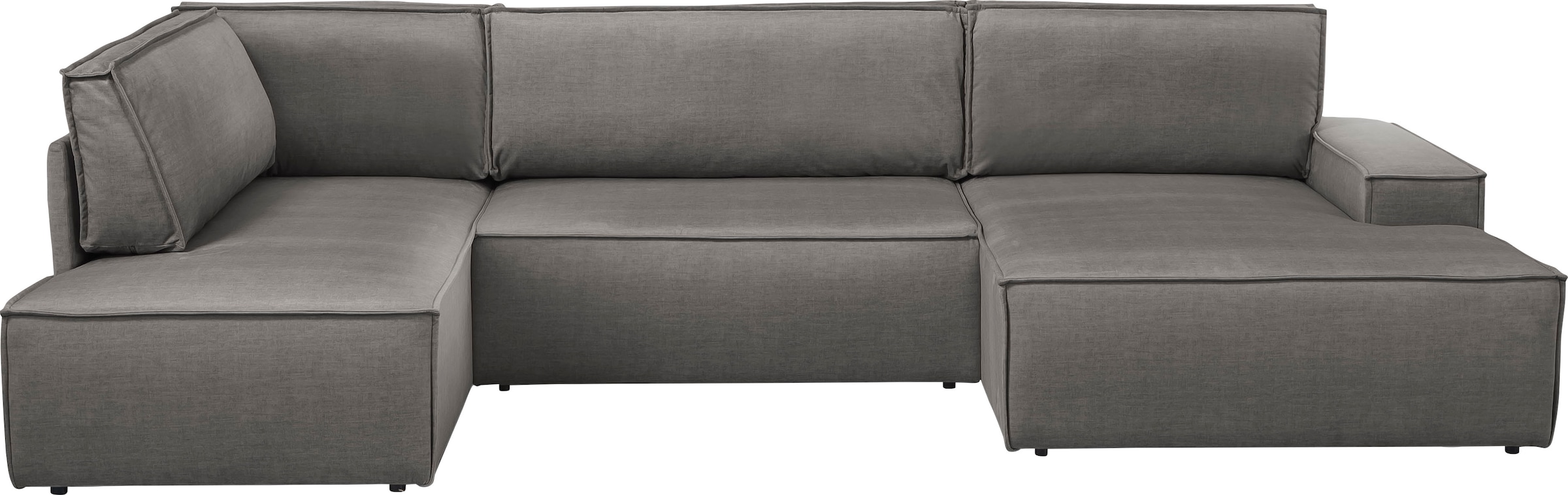 GOODproduct Wohnlandschaft »SHERWOOD U-Form, 329 cm - OTTO. Verlässliche Qualität.« Schlaffunktion m. Bettkasten (194x139 cm), Cord, Vintage, Samtvelours