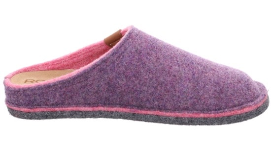 Rohde Pantoufles »LUCCA«  Clog, Hausschuh, Homeslipper in melierter Optik