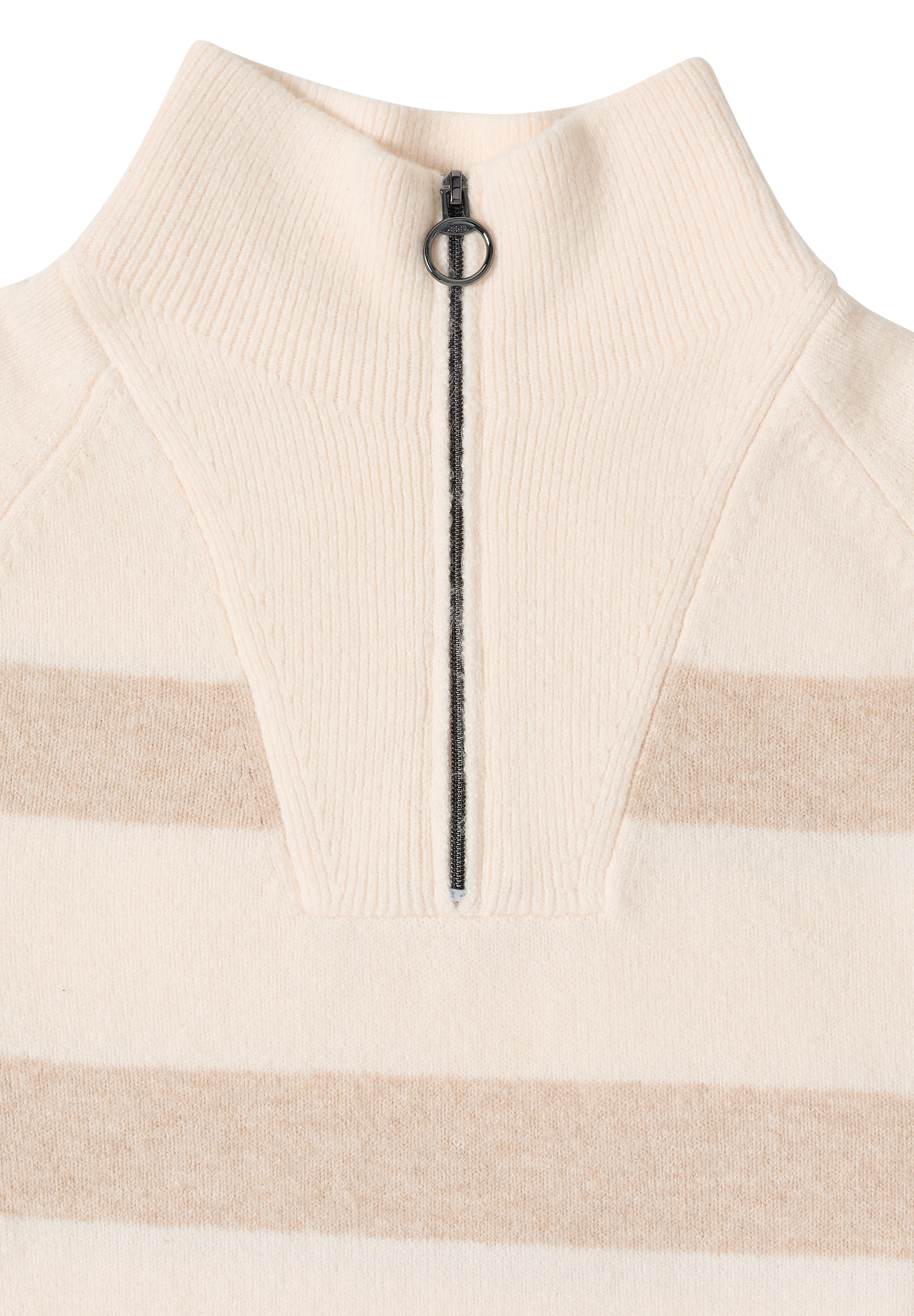 Cecil Troyer gestreift, bequem, mit Zipper am Kragen