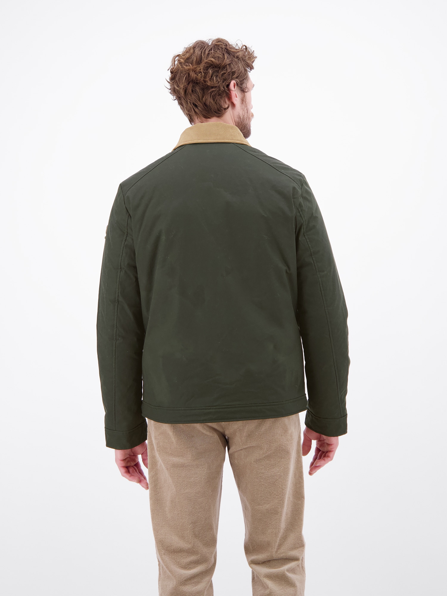 LERROS Blouson »Maskuliner Blouson aus hochwertiger, gewachster Baumwolle« sans capuche
