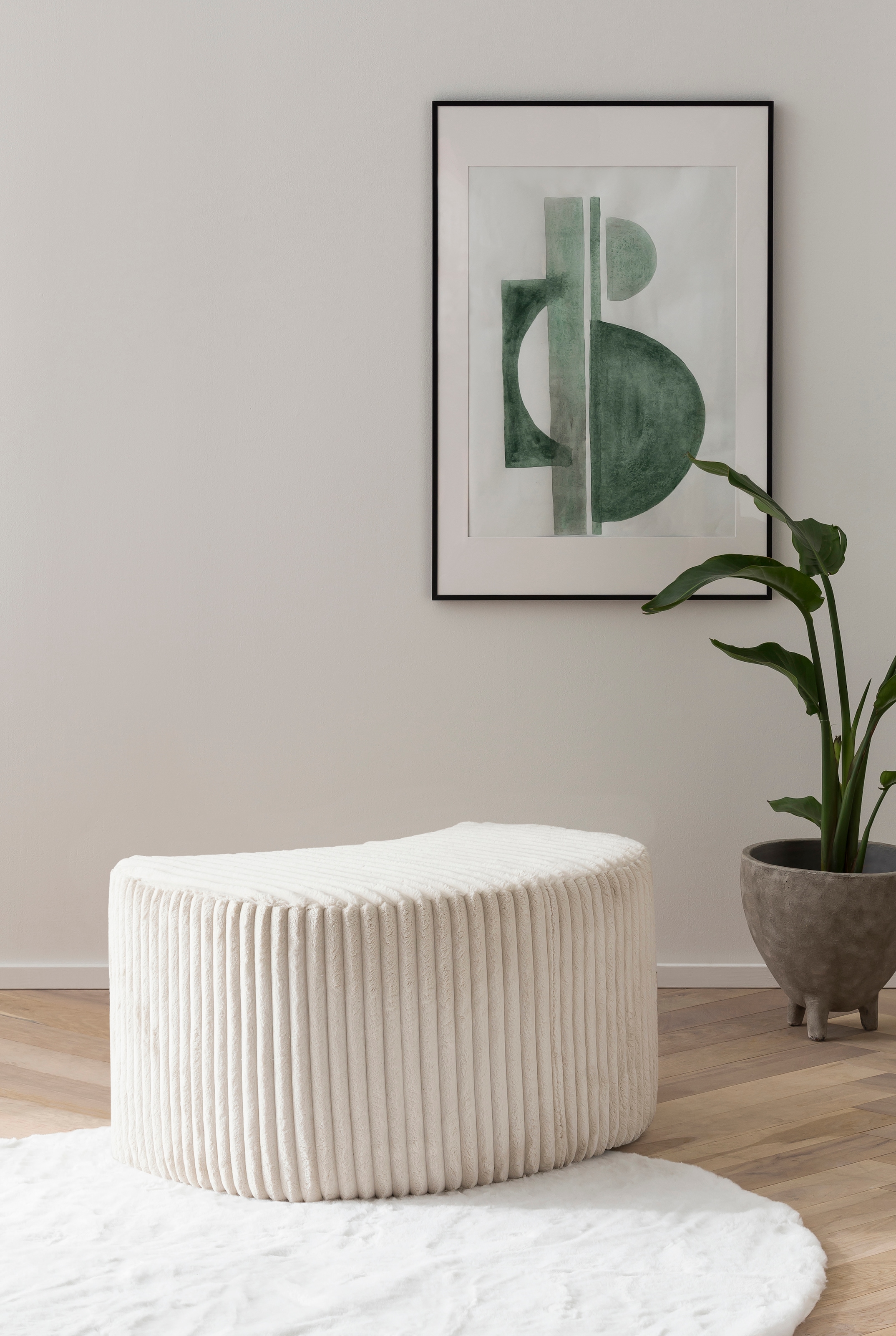 Home affaire Tabouret »MAISIE« passende Ergänzung zum Drehsessel MAISIE, in 3 Farben lieferbar