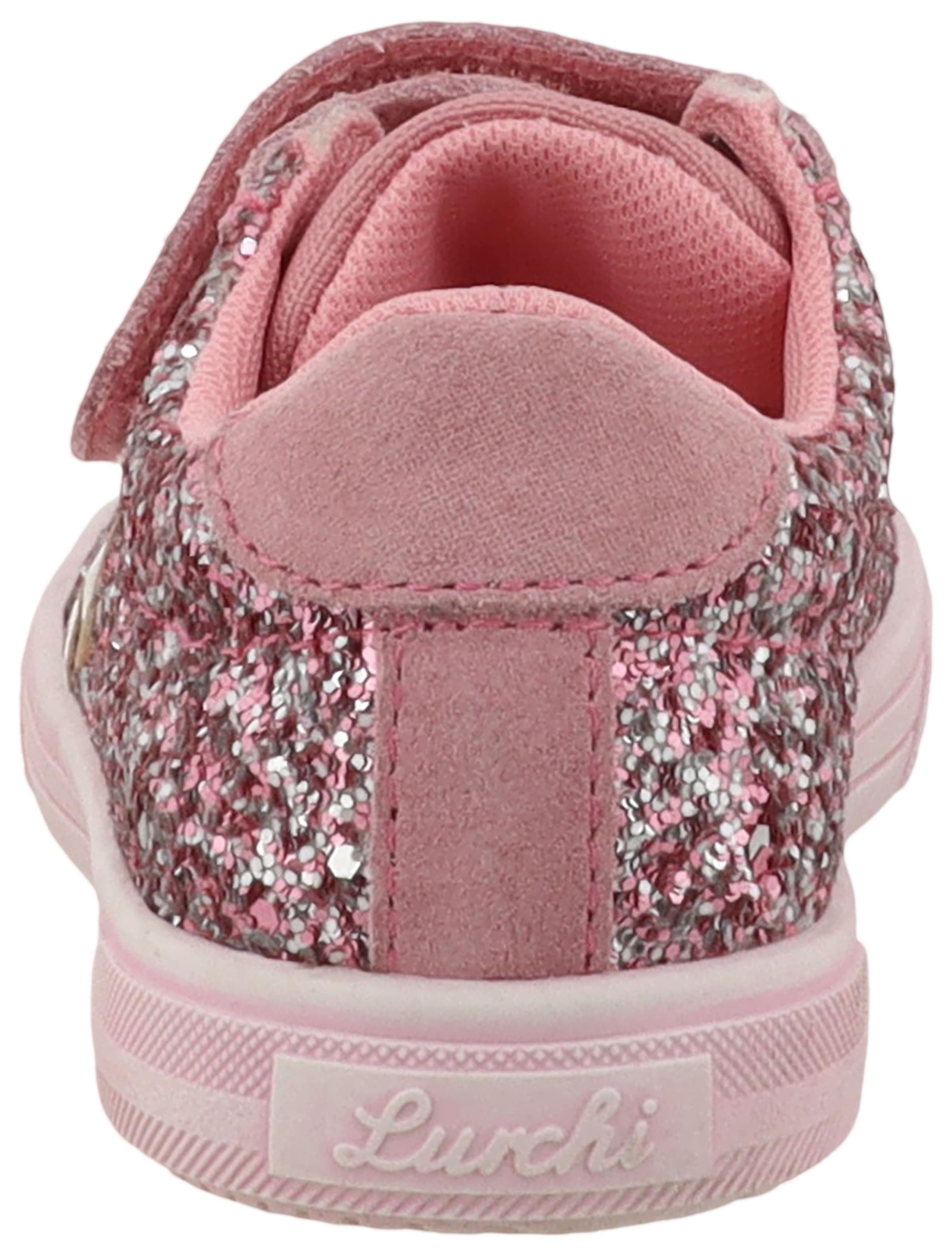 Lurchi Sneaker »Bine«  Klettschuh mit Glitzer, Grössenschablone zum Download