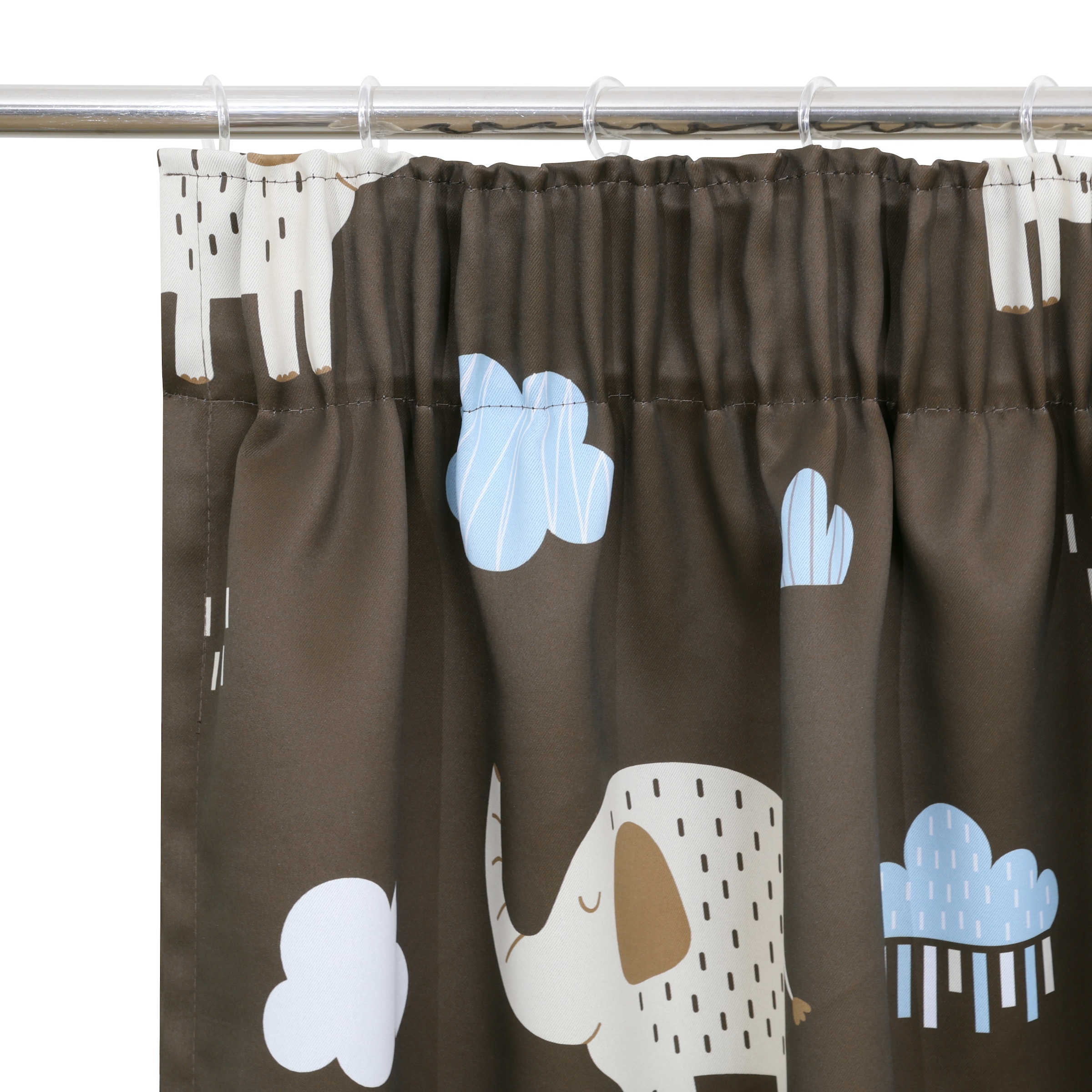 GOODproduct Gardine »Maurrice« Multifunktionsband 1 Stk. tlg. Blickdicht, Multifunktionsband, Pflegeleicht, Elefanten Design