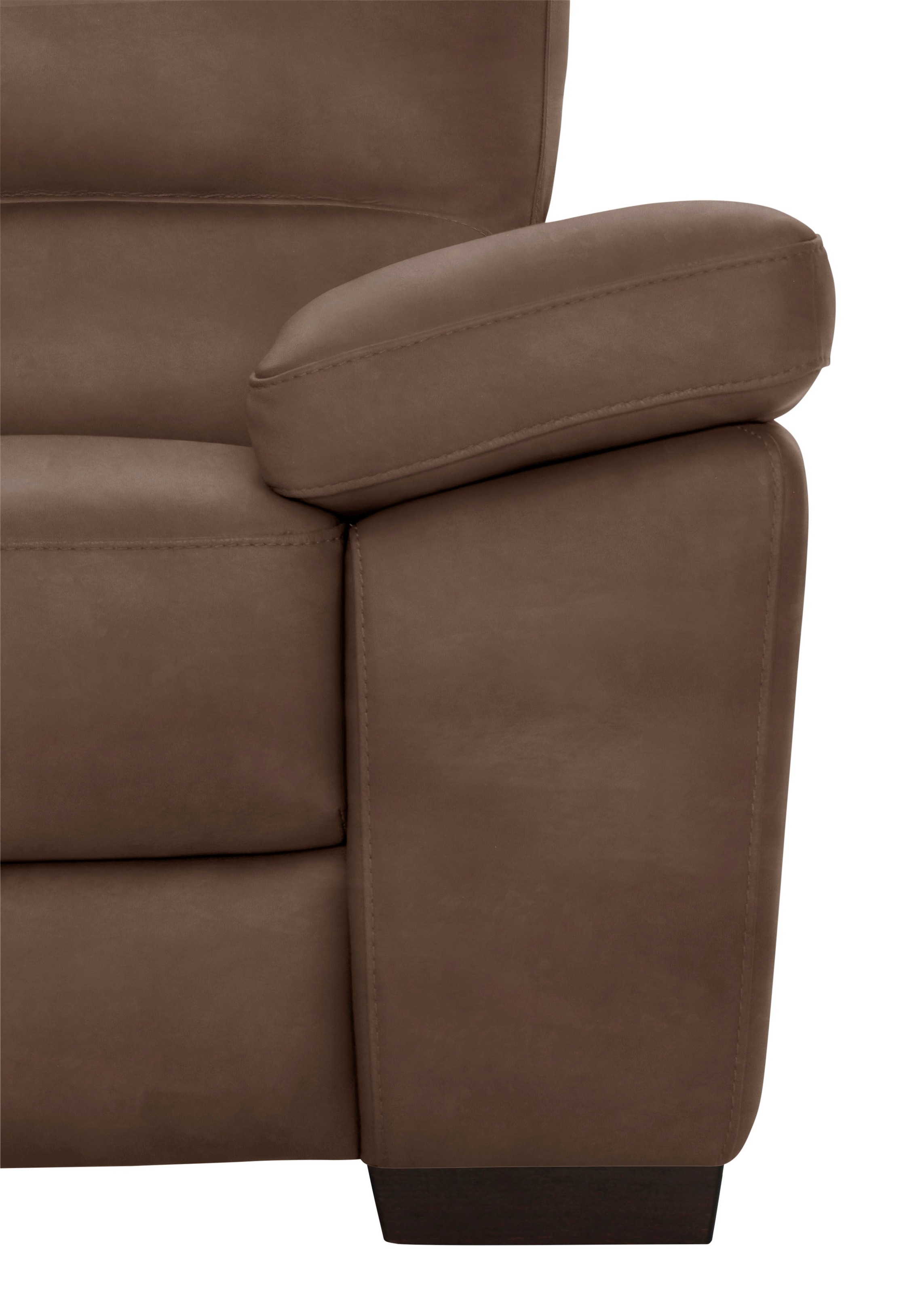 CALIA ITALIA 3-places »Gaia, Sofa im edlen Design und mit erstklassigem Sitzkomfort« aus pflegeleichtem Luxus-Microfaser Ginevra Hydro Care