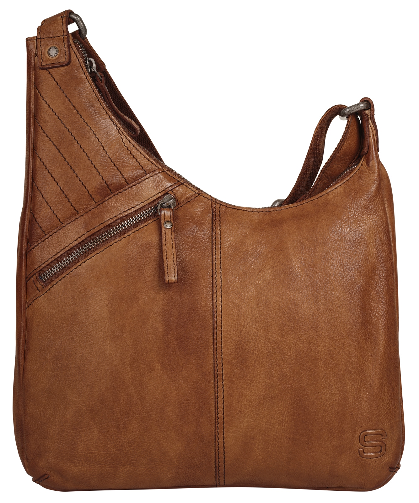 Spikes & Sparrow Sac à bandoulière echt Leder